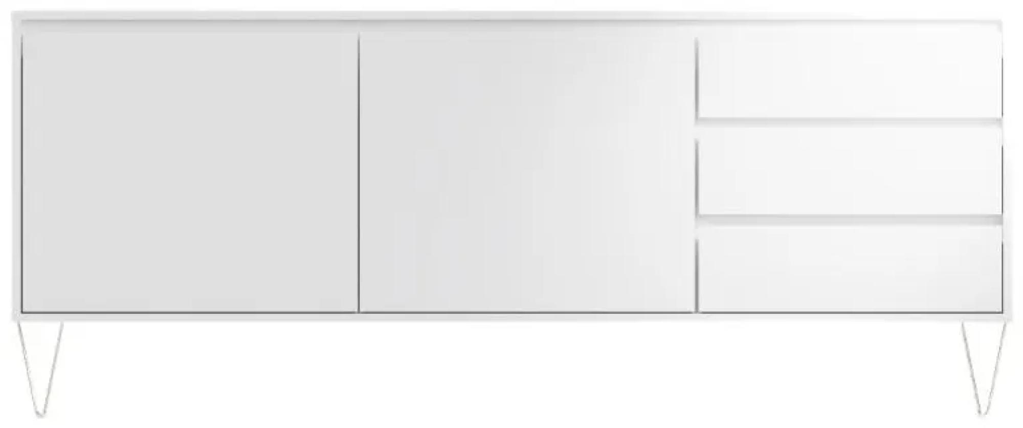 Montour Sideboard - 2 Door - 3 Drawer - White