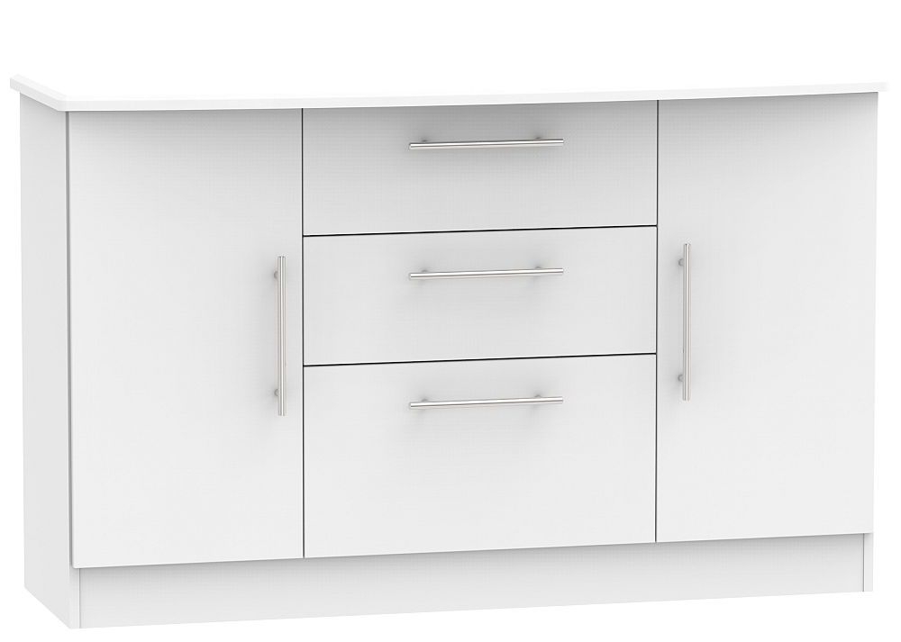 Sherwood Medium Sideboard - 2 Door - Grey