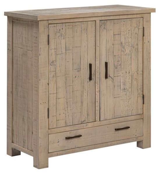 Reclaimed Pine Sideboard - 2 Door - Small - 95cm