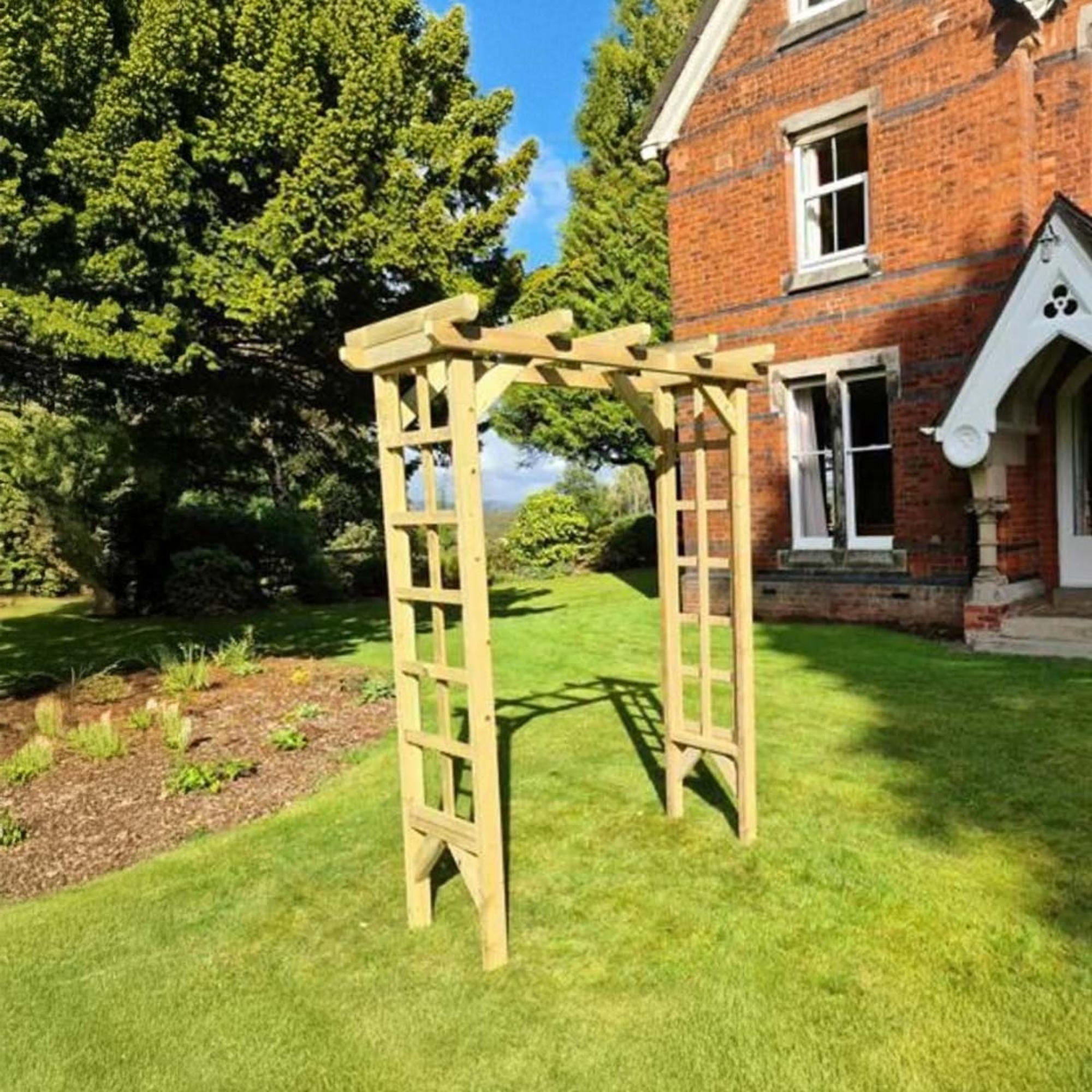 Rose Garden Arch - 3ft - Wood