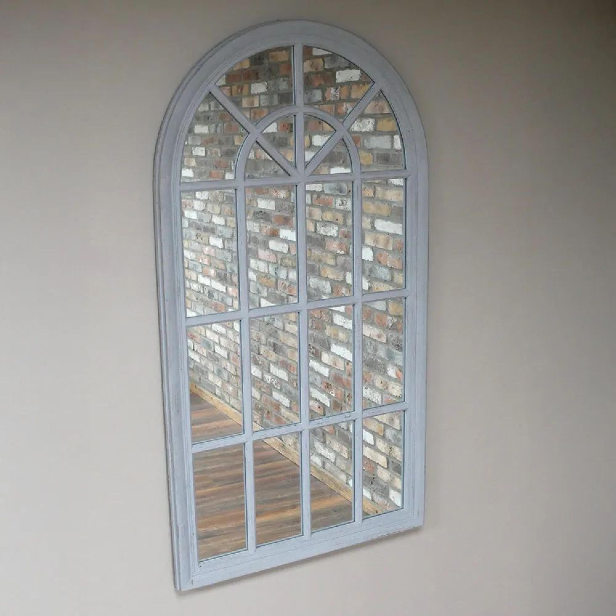 Clearance - Grey Indoor Arch Mirrors - Set of 2 - A294