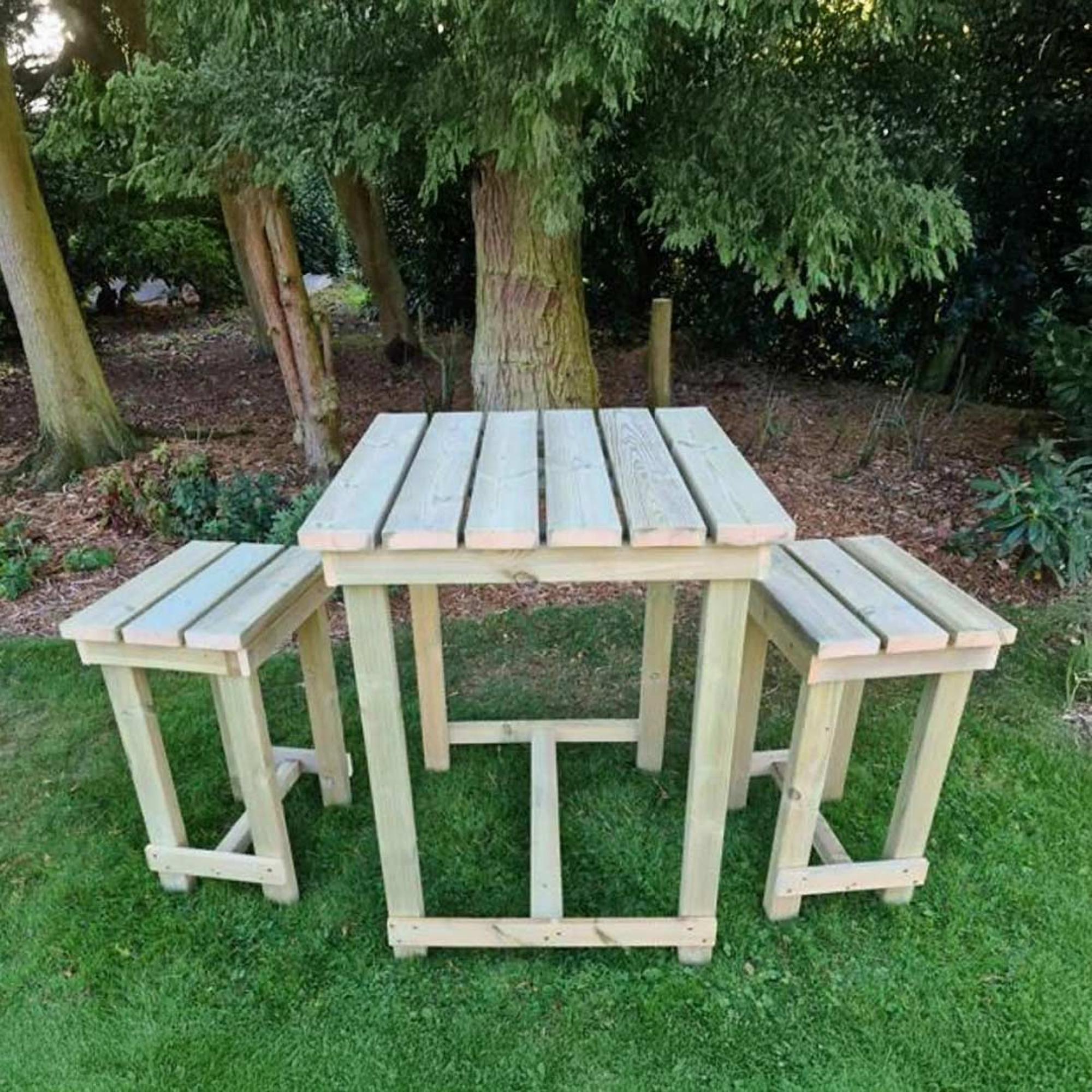 Butchers Garden Bar Set - Redwood