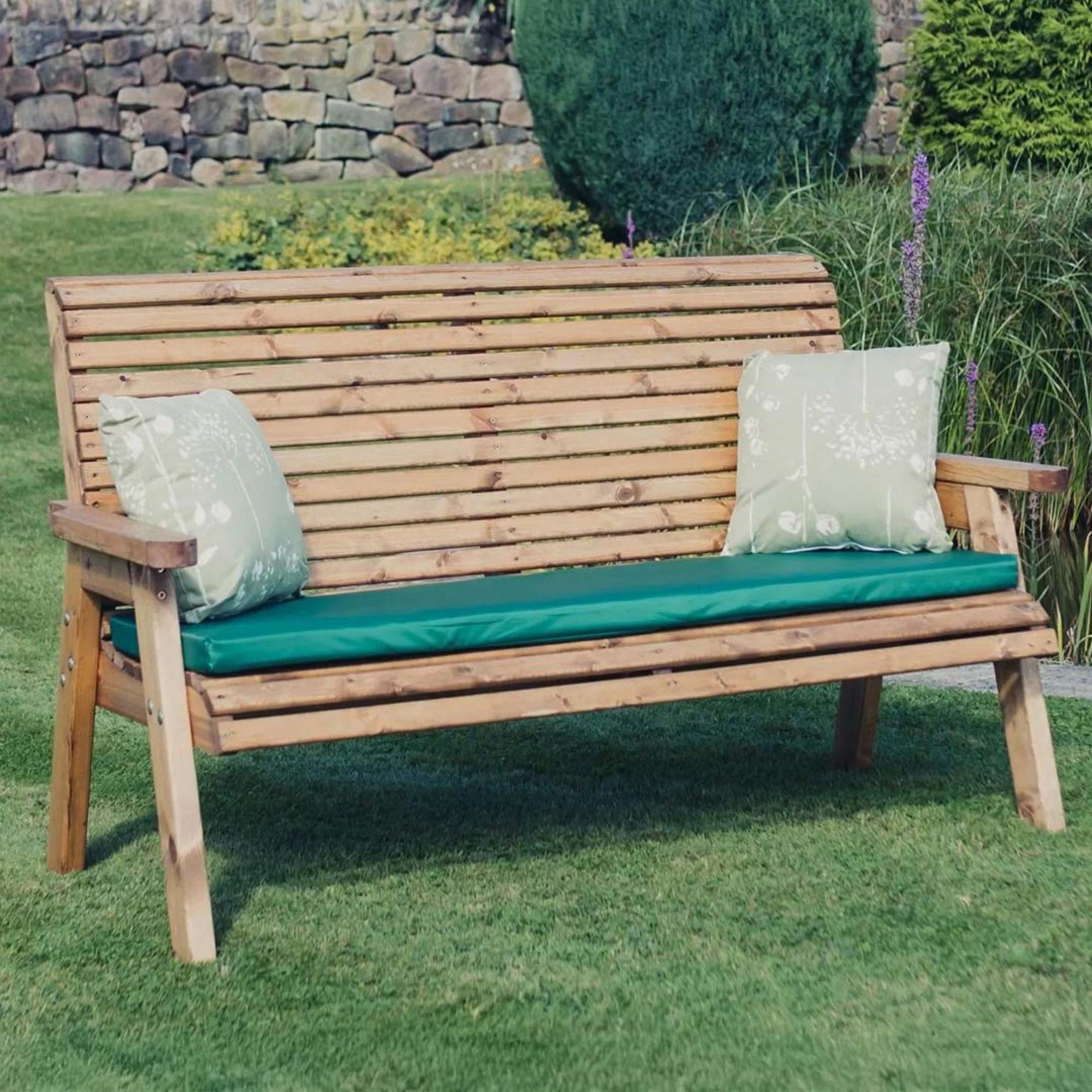 Garden Bench - 3 Seater - Redwood