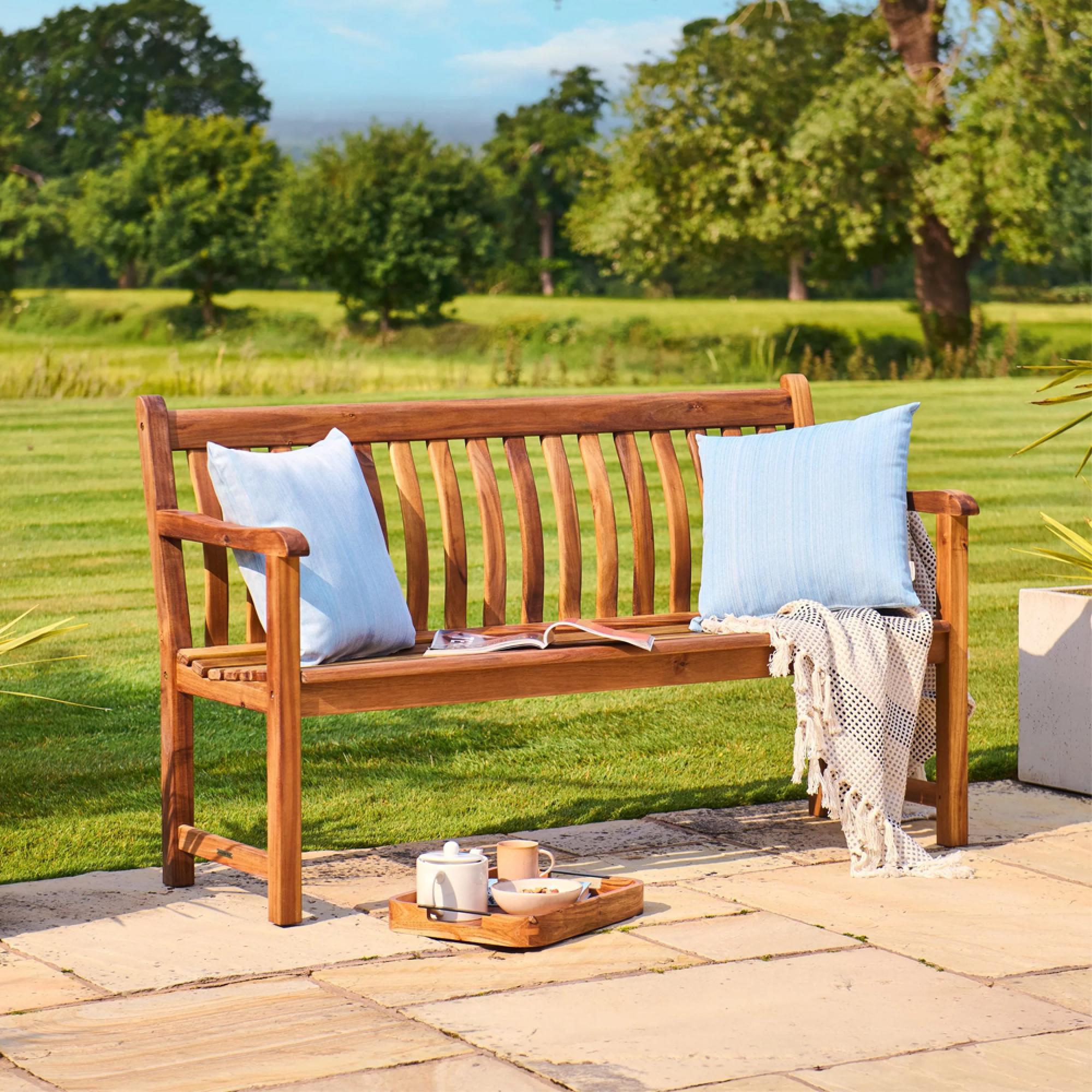 Redcliffe Garden Bench - Broadfield - 5ft - Acacia Wood