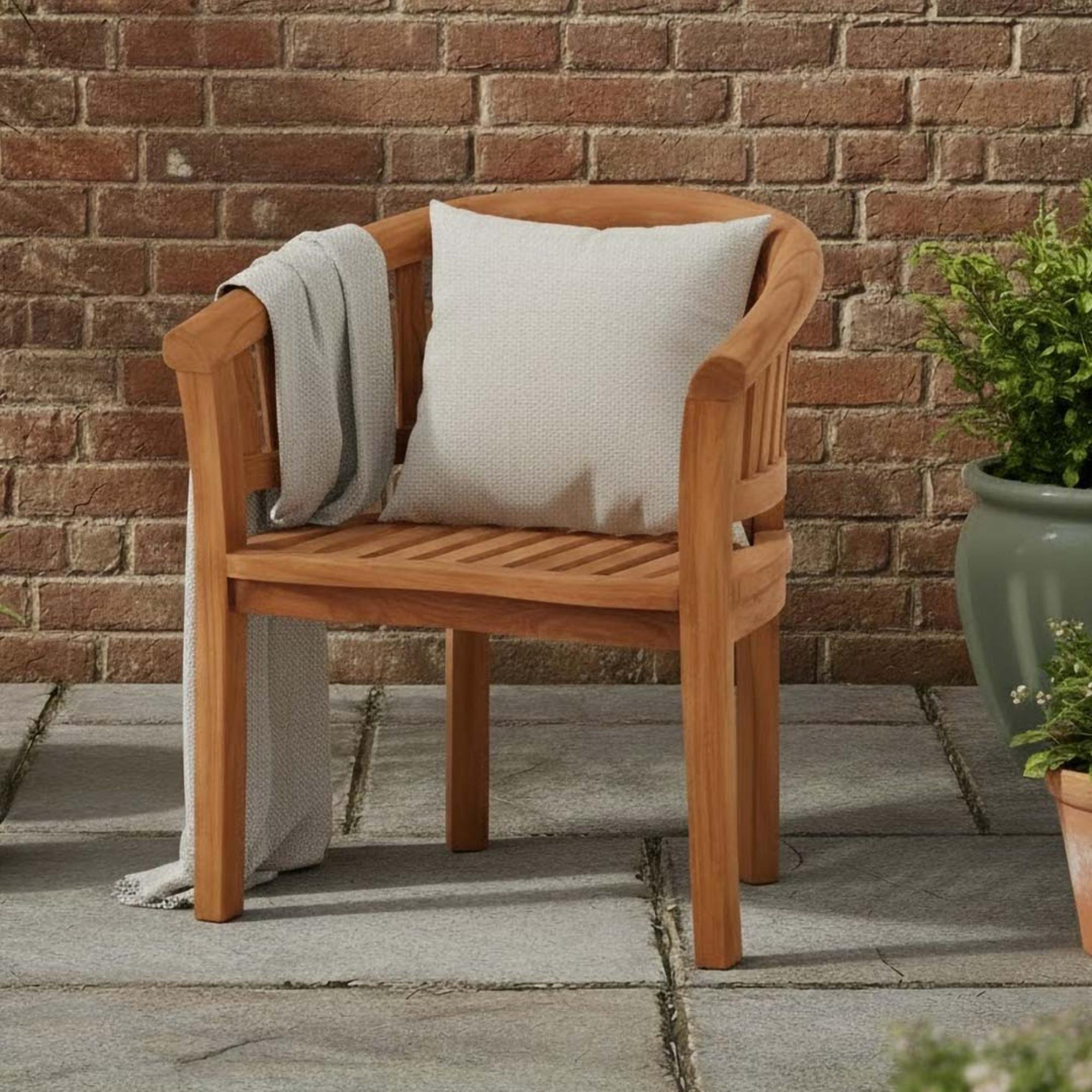 Crummock Outdoor Teak Carver Chair