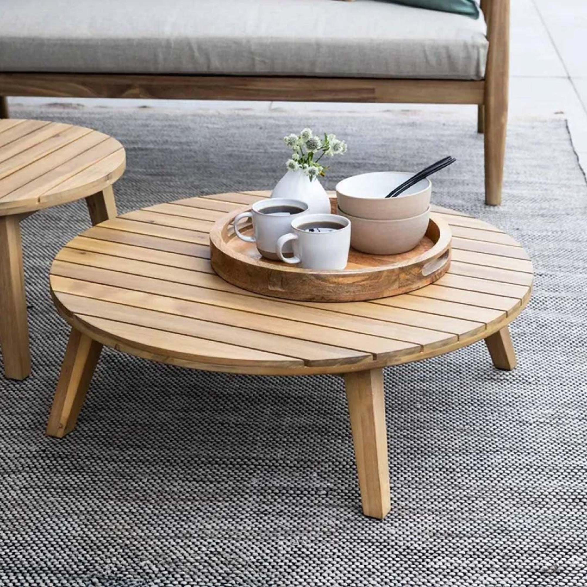 Durley Outdoor Coffee Table Large Natural