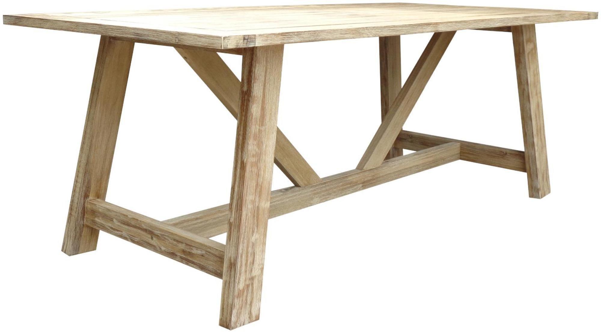 Provence Garden Dining Table - 6 Seater - 200cm - Wooden