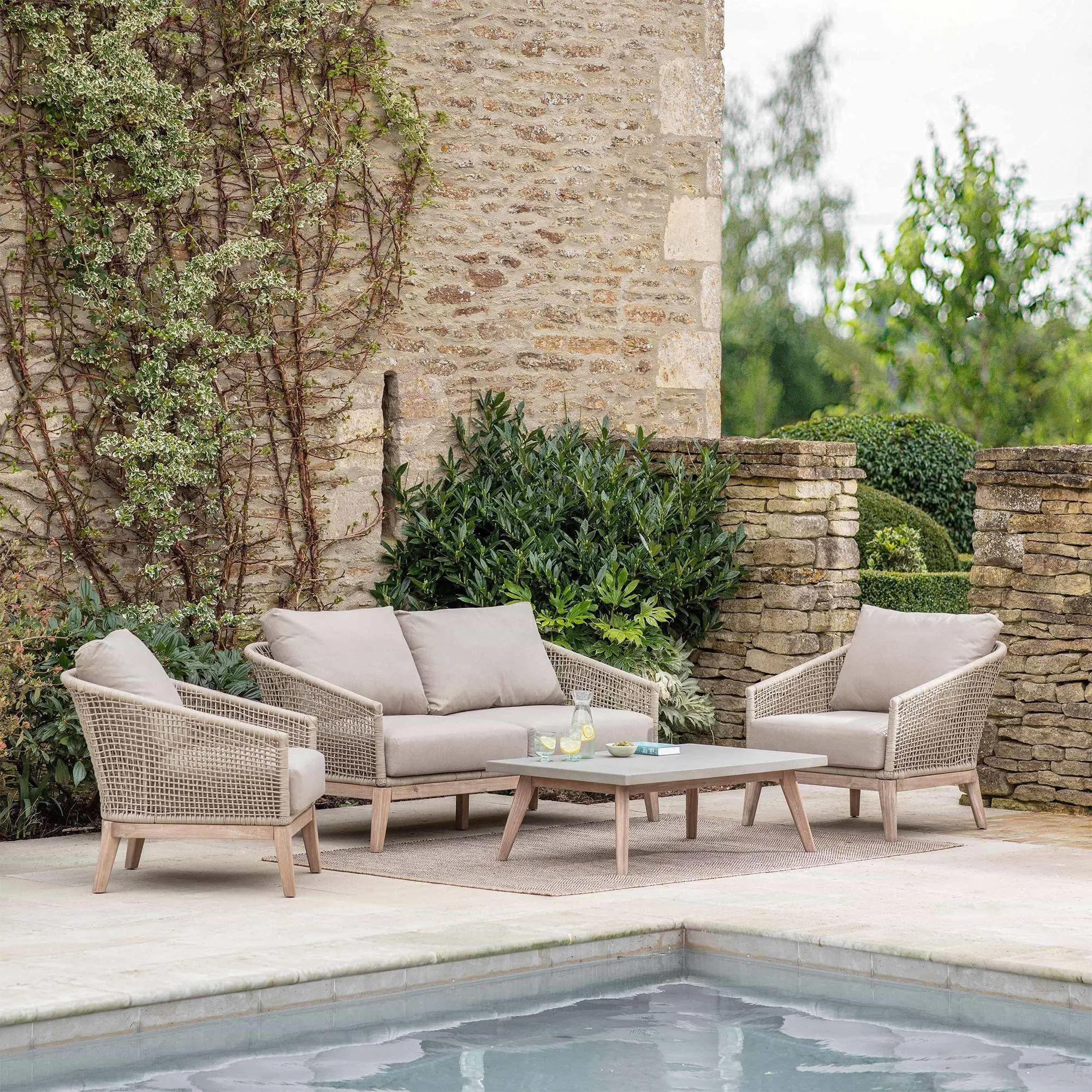Lynton Outdoor 2 Seater Sofa Set