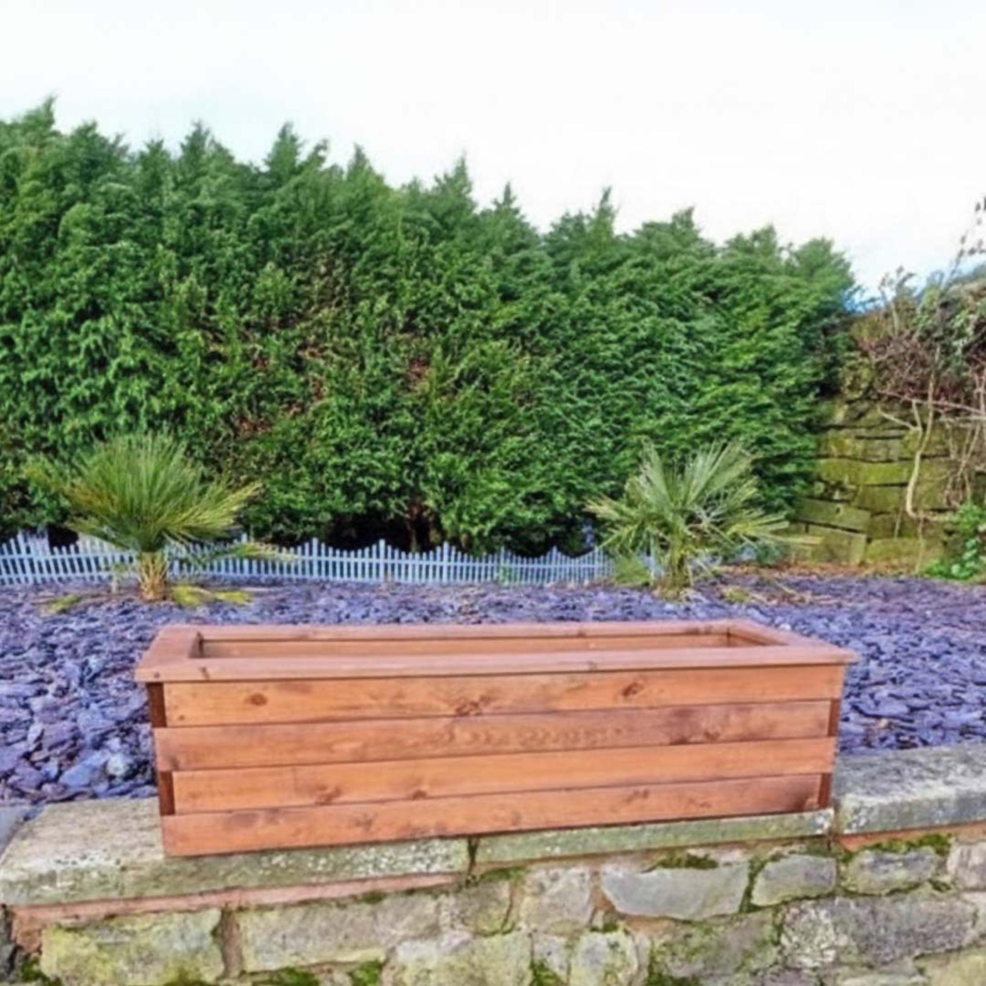 Garden Trough - Large - Redwood
