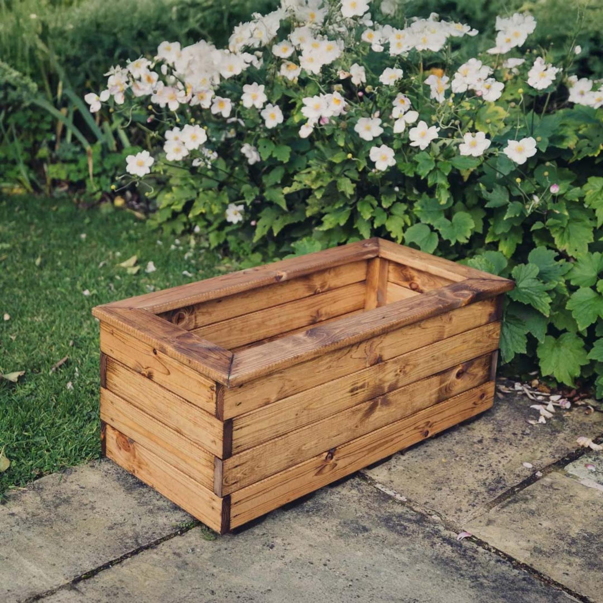 Garden Trough - Medium - Redwood