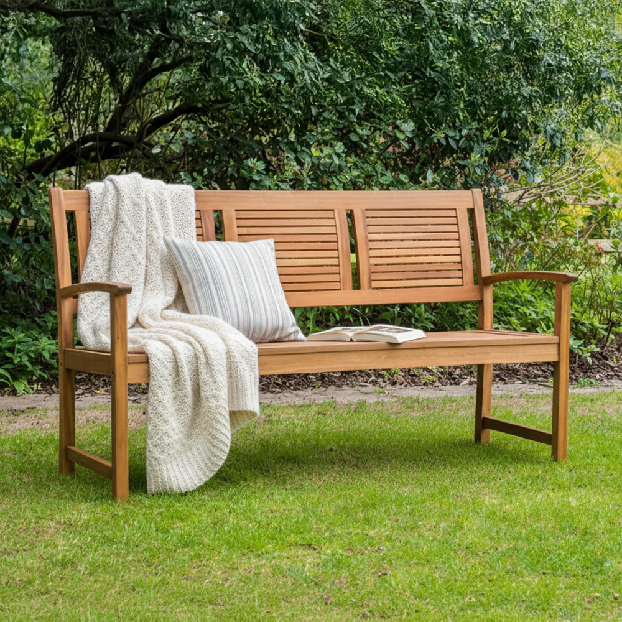 Lakeside Garden Bench - Original - 5ft - Acacia Wood