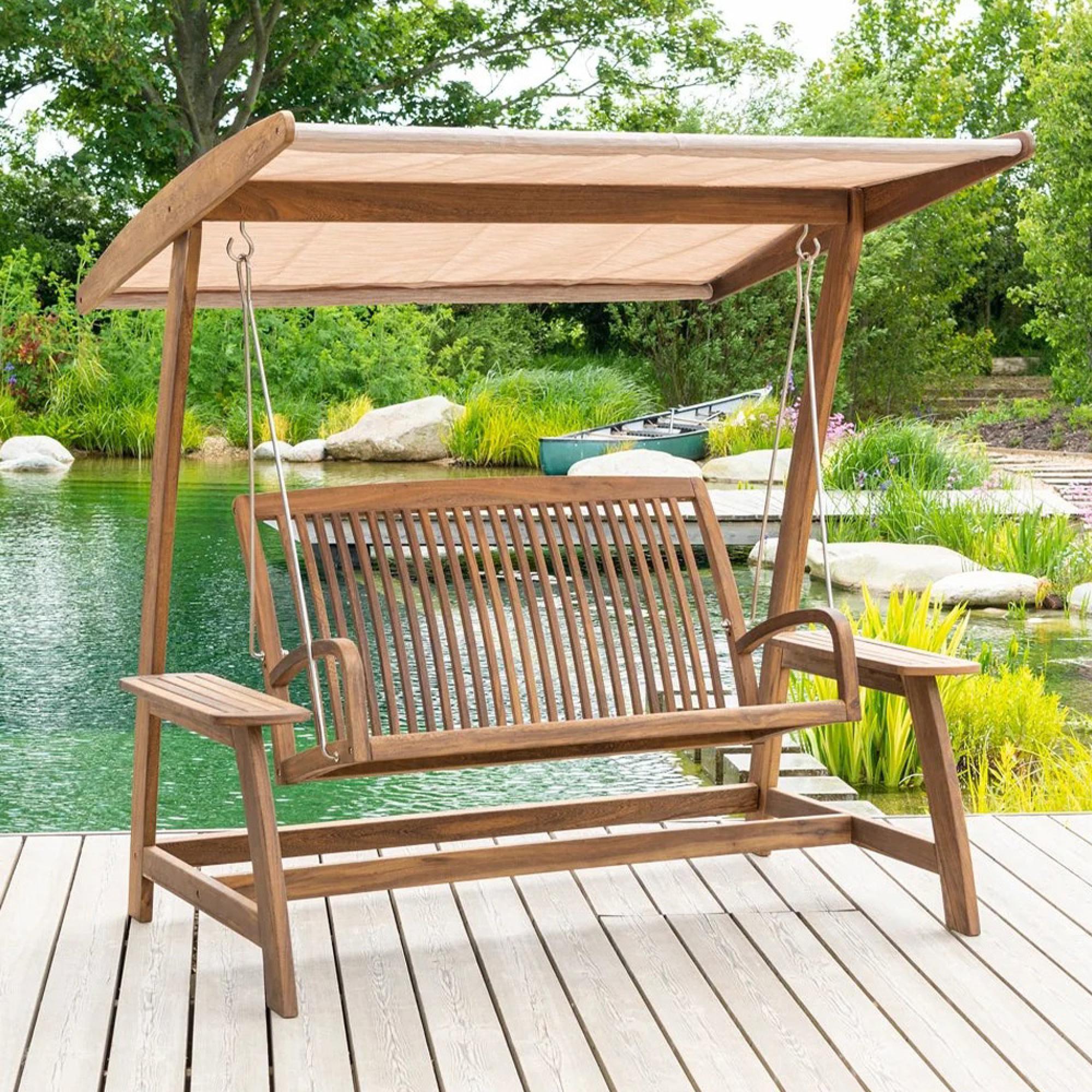 Bolney Swing Seat - Garden - Acacia Wood