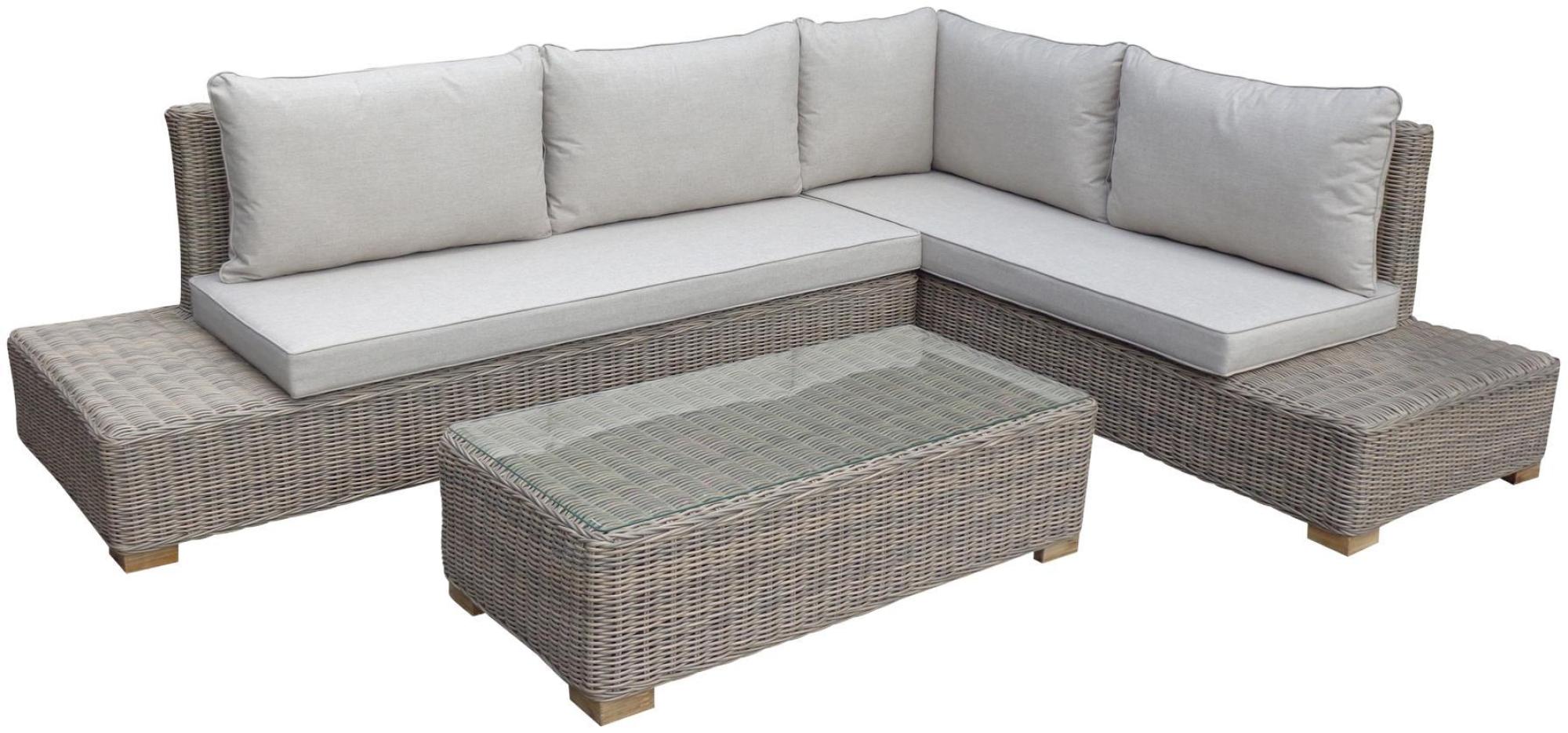 Capri Garden Corner Sofa Set - Large