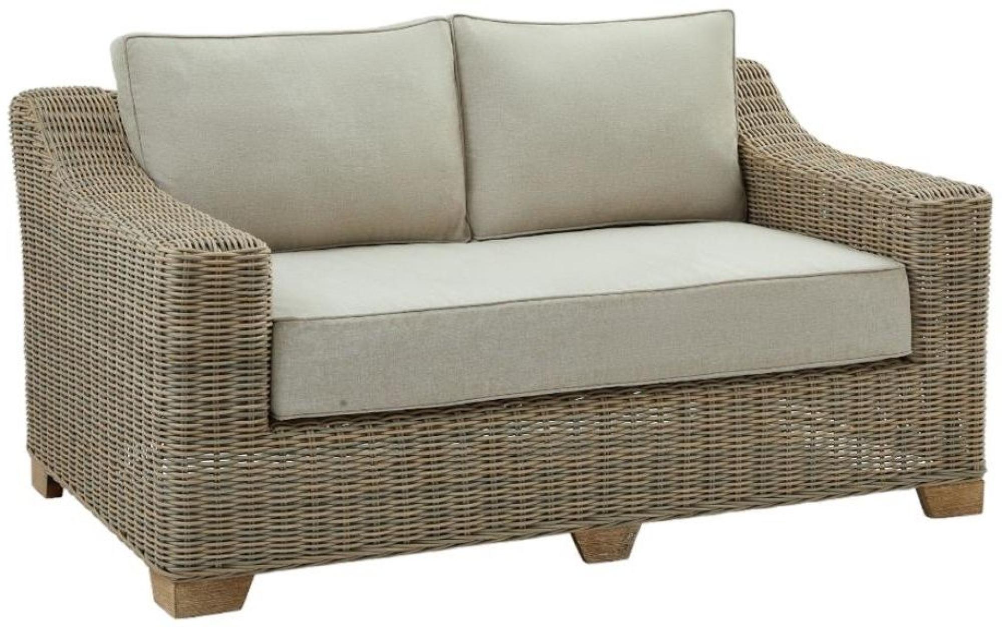 Capri Garden Sofa - 2 Seater - Rattan