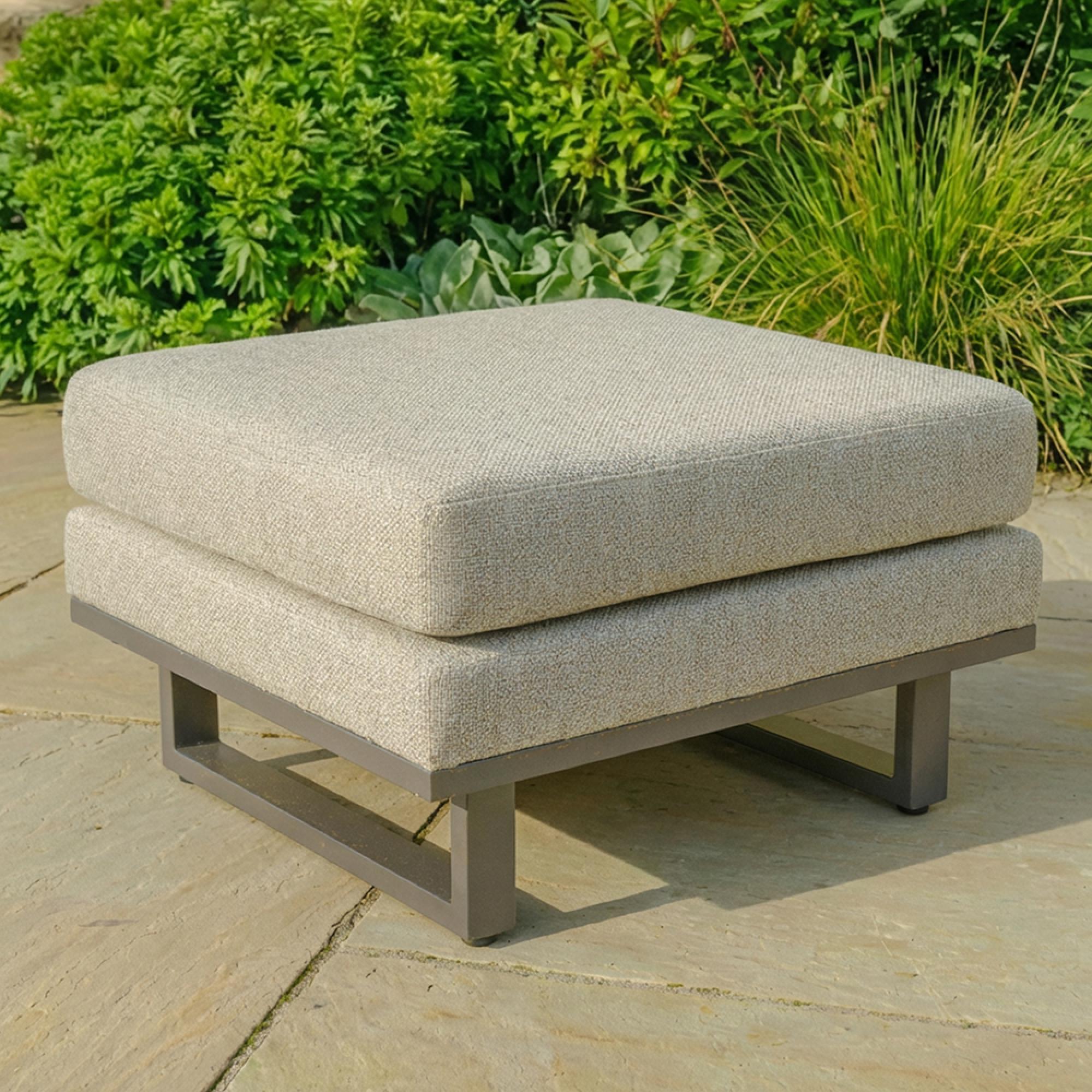 Ethos Garden Footstool - Latte