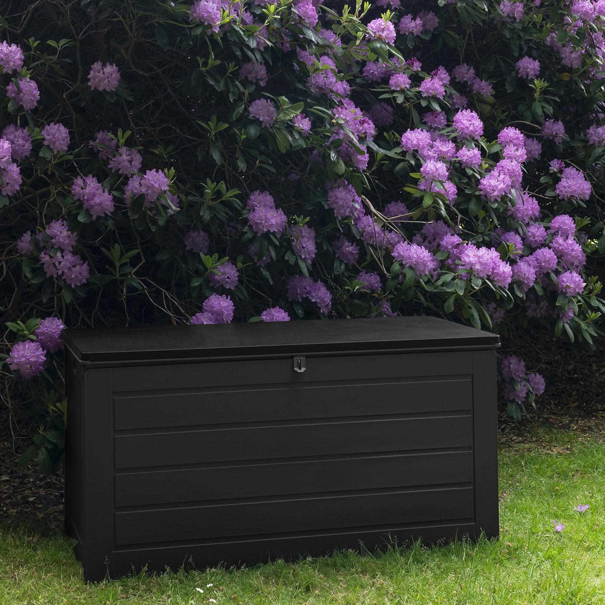 Dubrovnik Outdoor Storage Box - Black