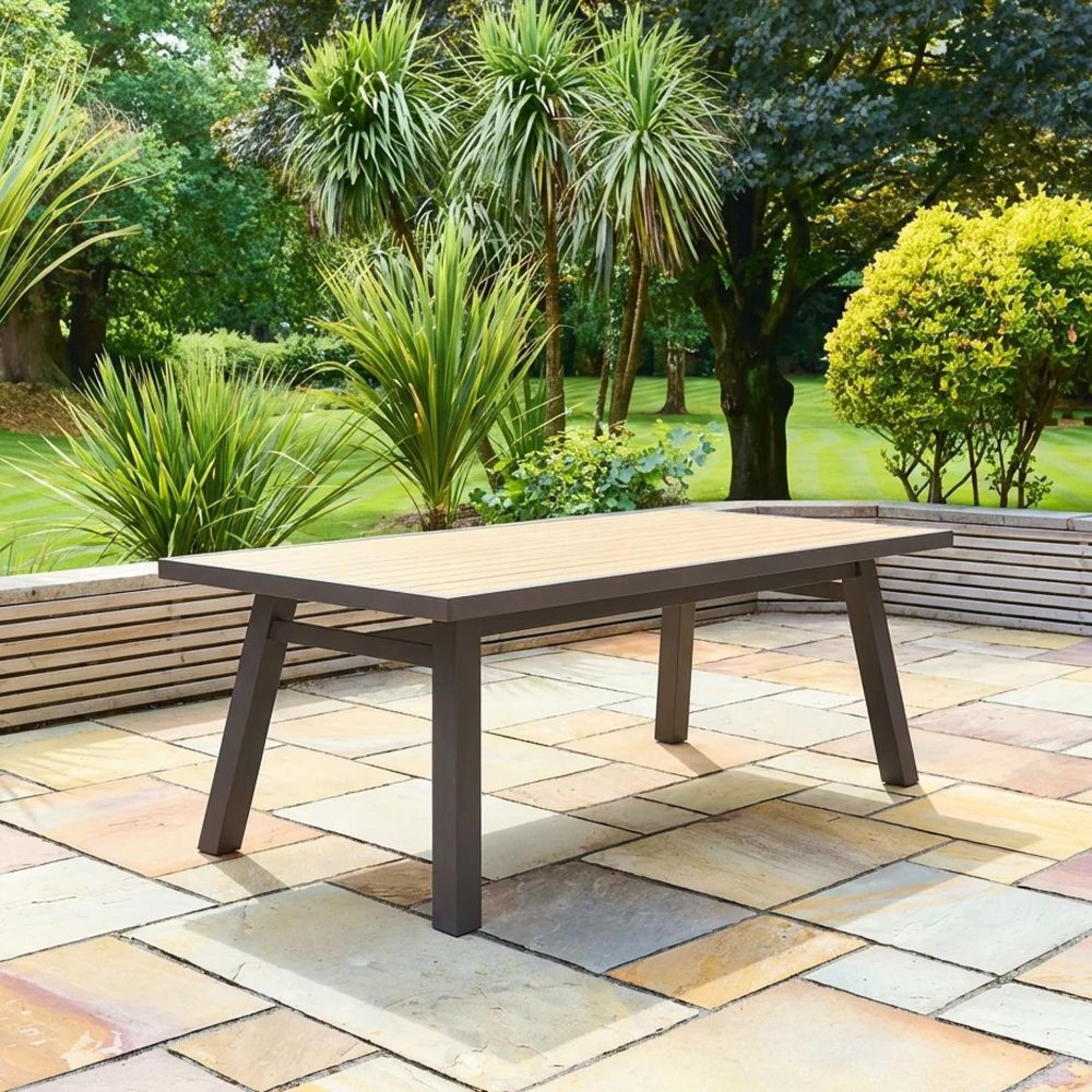 Bali Garden Dining Table - 6 Seater - 210cm