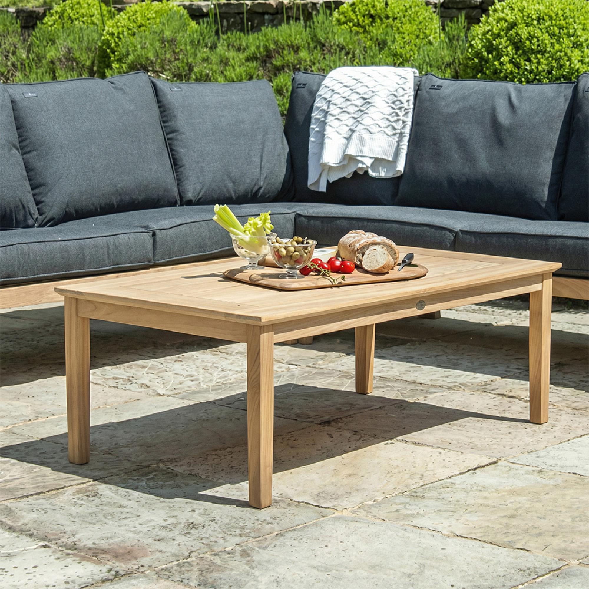 Roble Wood Garden Coffee Table