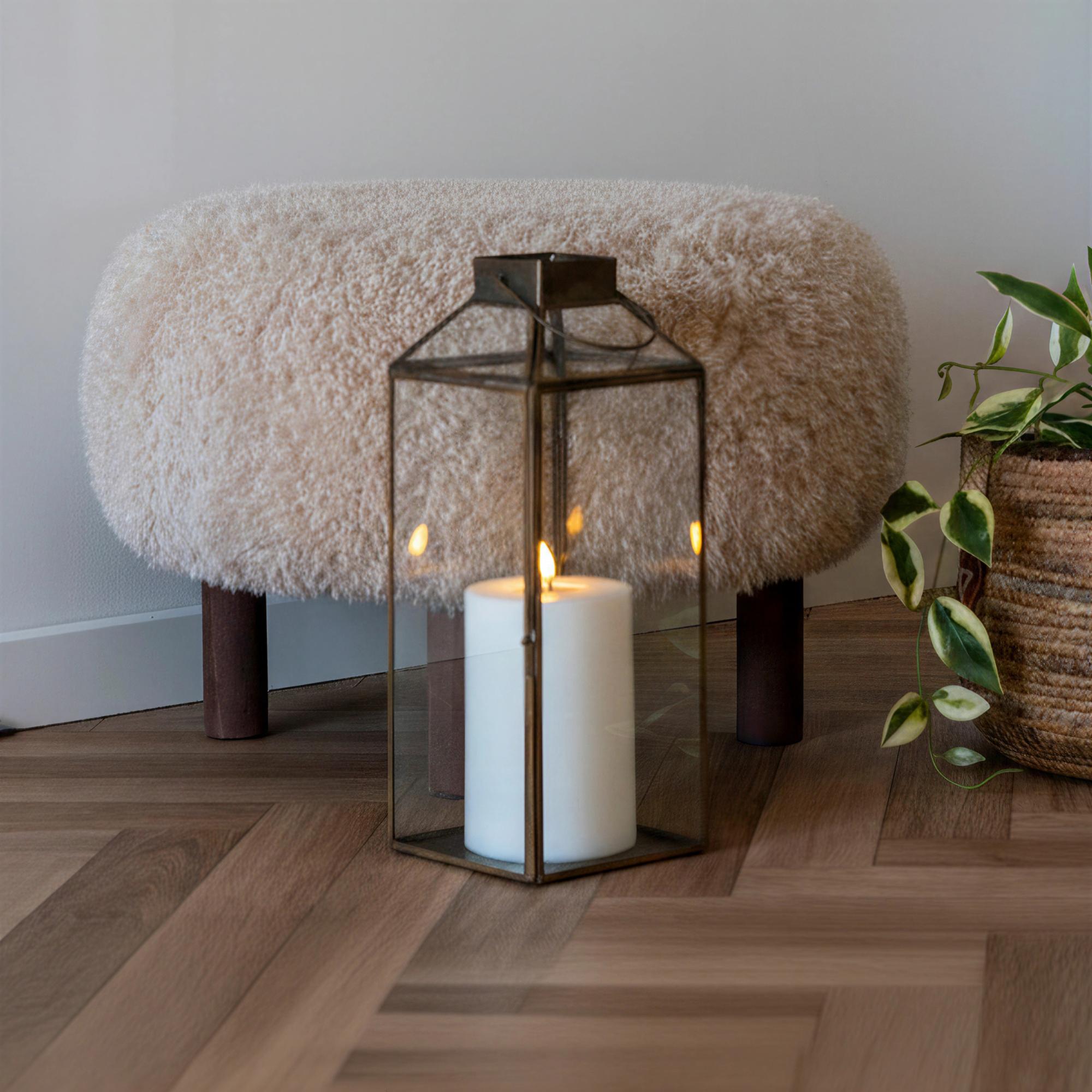 Mysore Lantern - Antique Brass