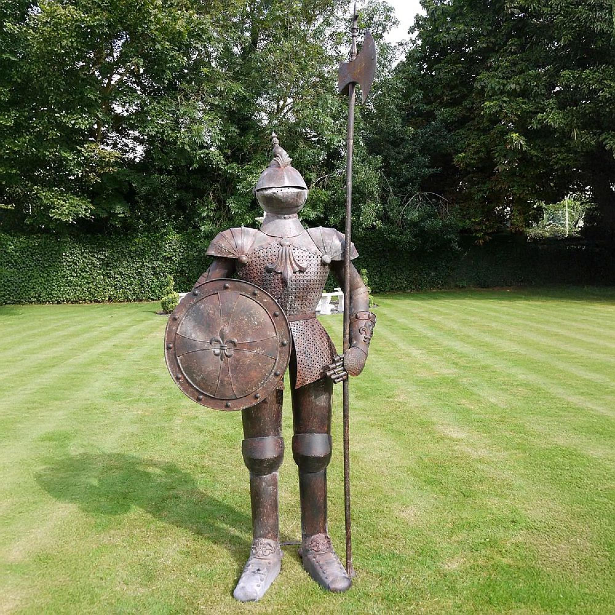 Clearance - Rusty Suit of Armour - Large - Metal - SS17332