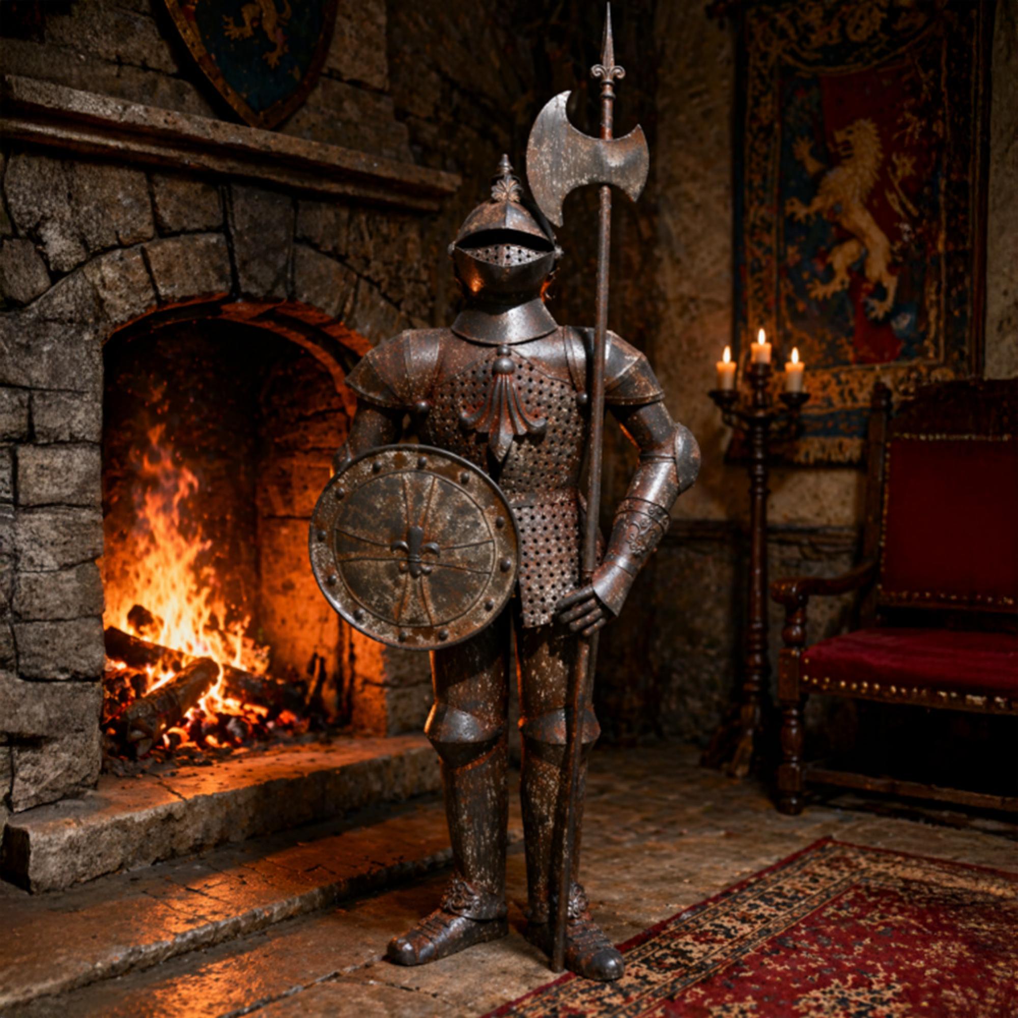 Rusty Suit of Armour - Medium - Metal