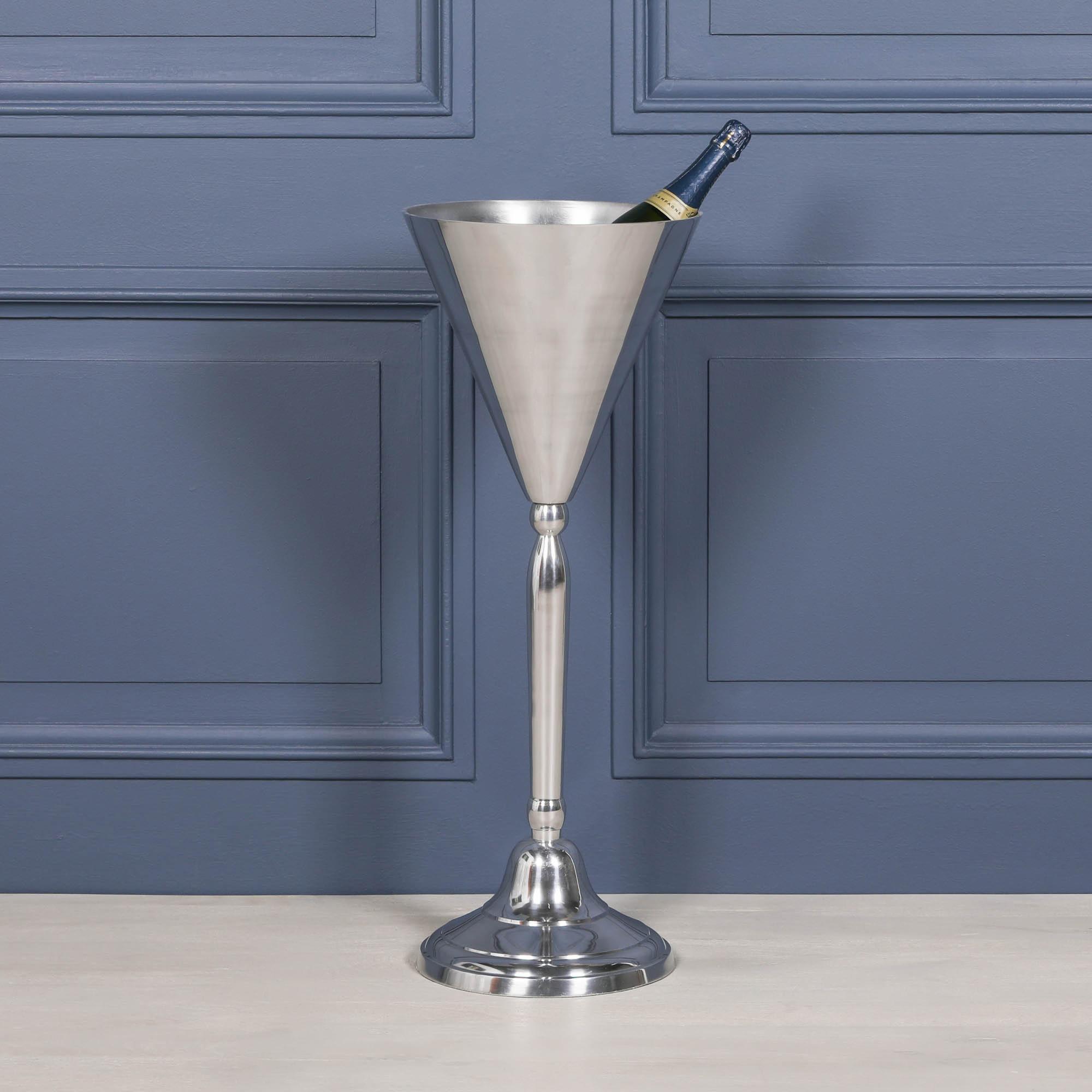 Floor Stand Wine Cooler - Aluminium