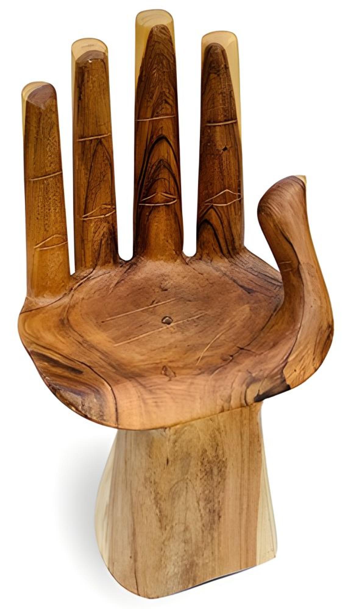 Bali Hand Chair - Natural Wood