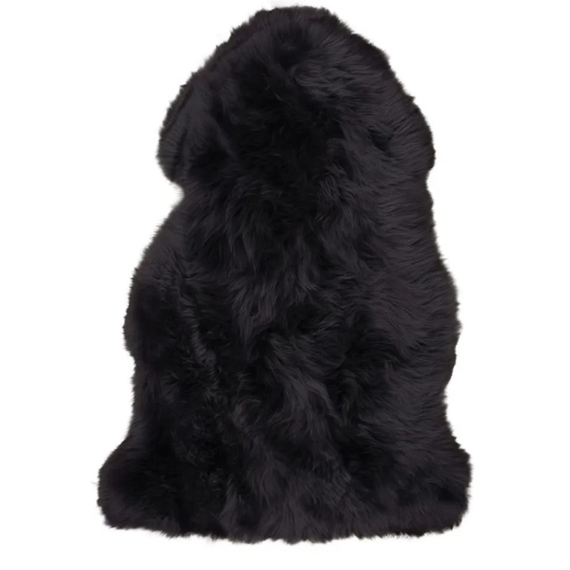 Throw - Lambskin - Black