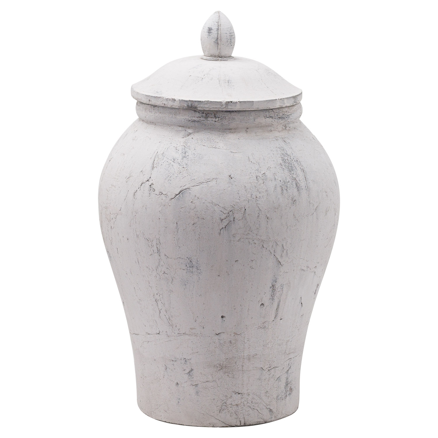 Bloomville Ginger Jar - Large - Stone
