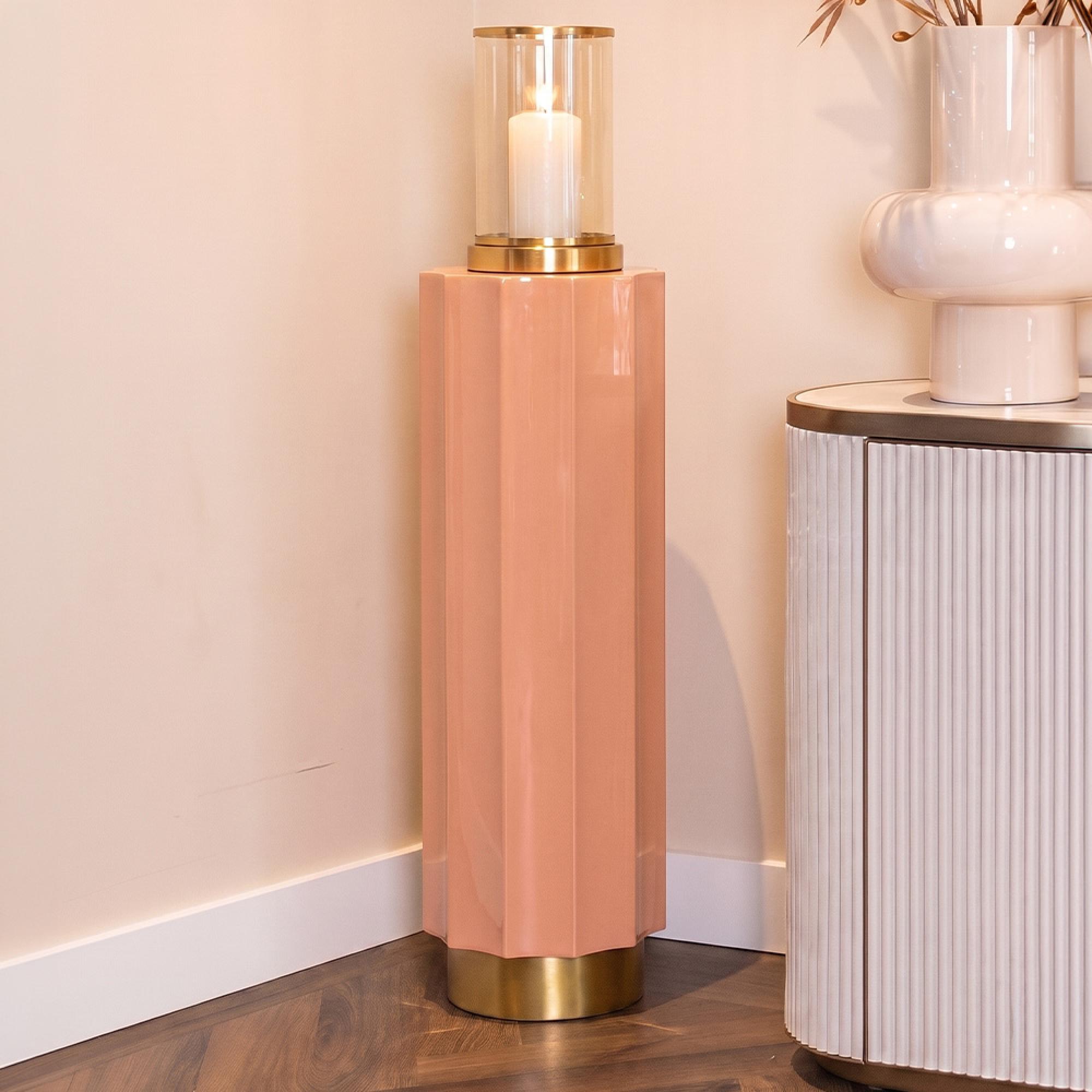 Isabelle Pink Round Column