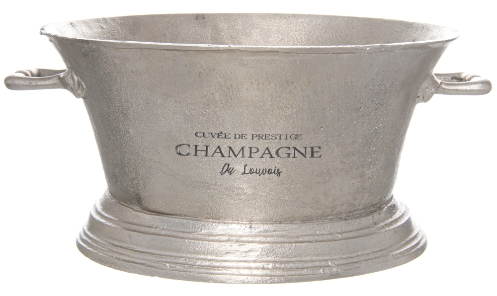 Champagne Cooler - Large - Antique Pewter