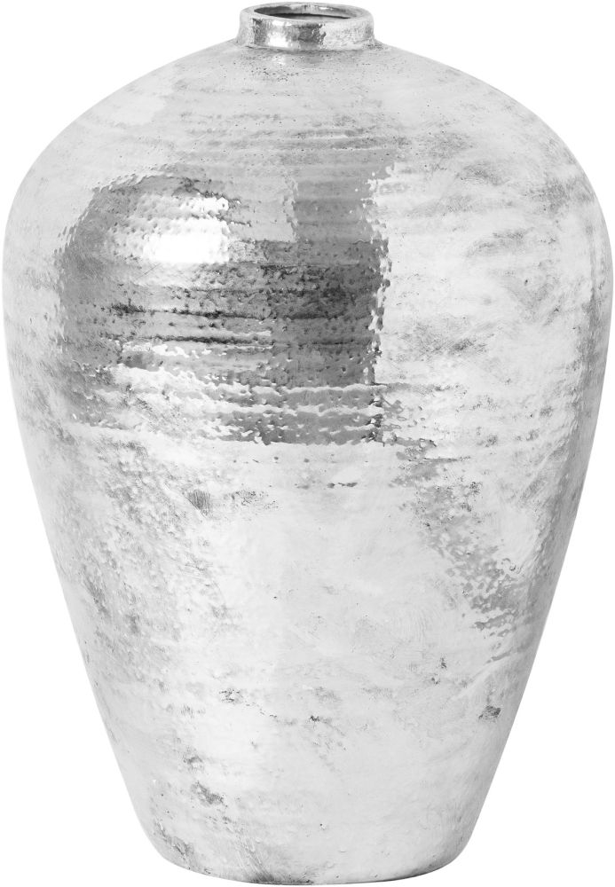 Astral Vase - Large - Hammered Silver