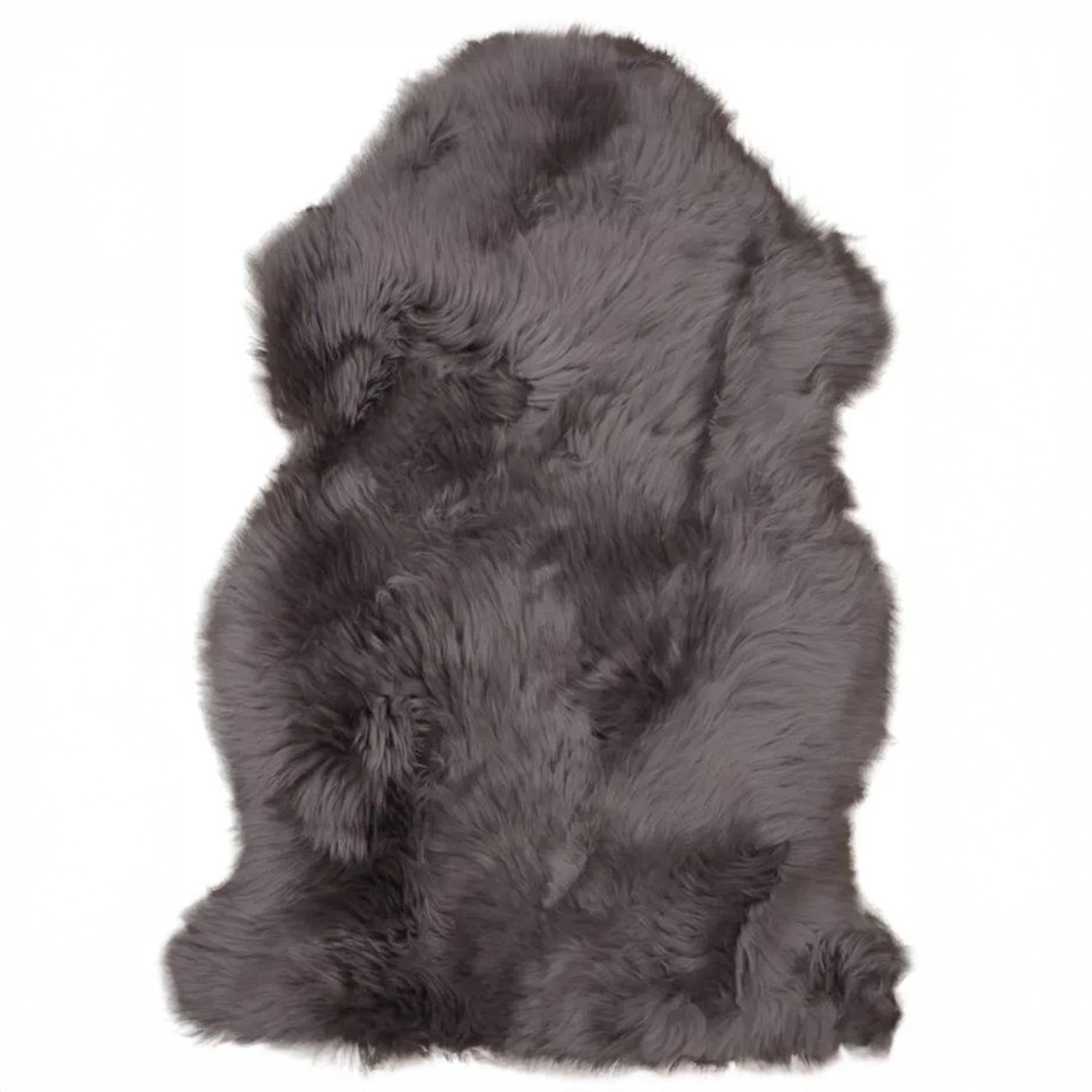 Throw - Lambskin - Light Brown