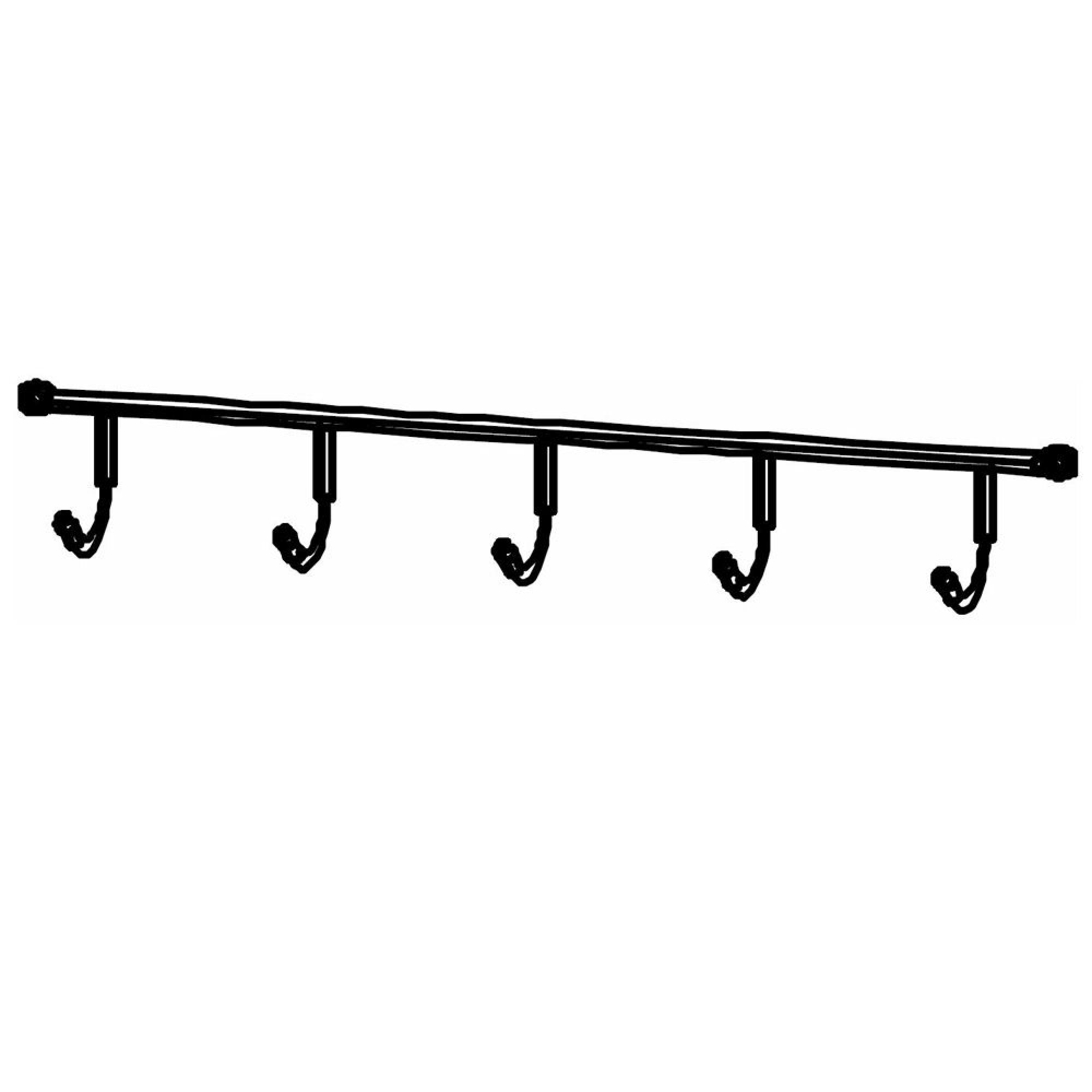 Blue Hooks - For Sliding Wardrobe