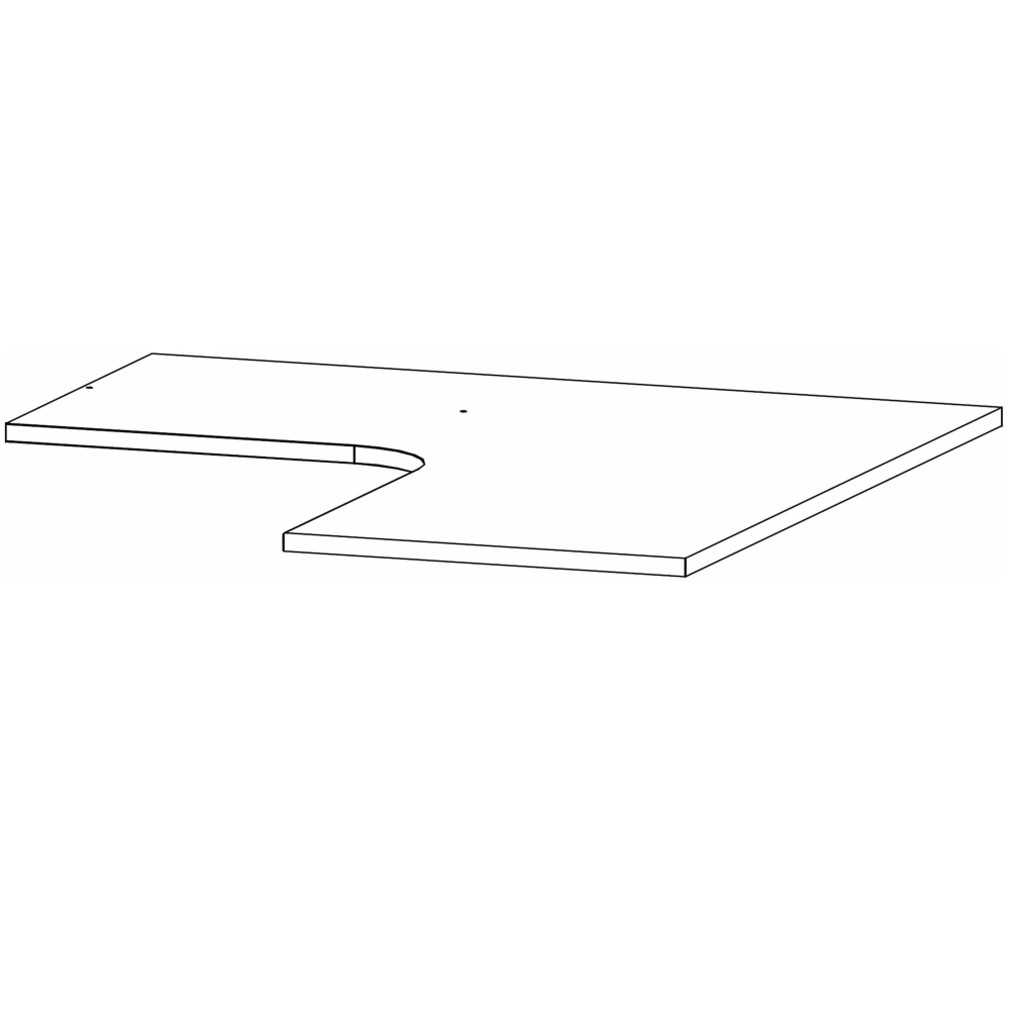 Orange Plus Corner Wardrobe Shelf