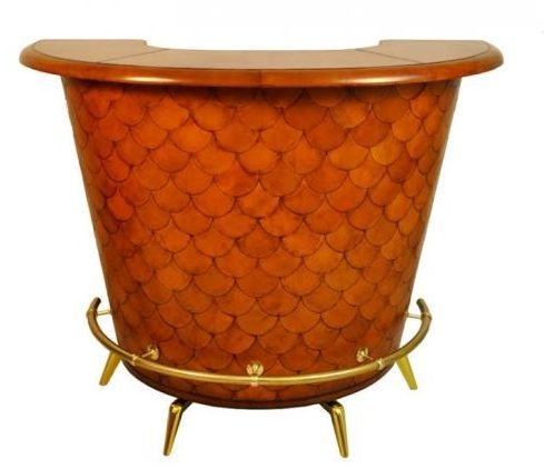 Mysore Bar - Round - Handcrafted - Cognac