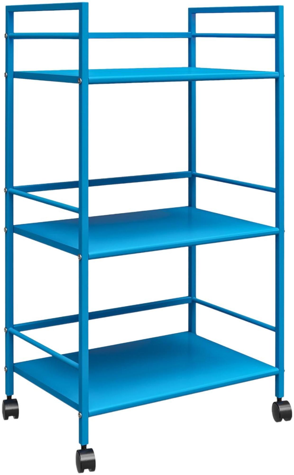 Novogratz Cache Rolling Cart - Blue - 7741810COMNUK