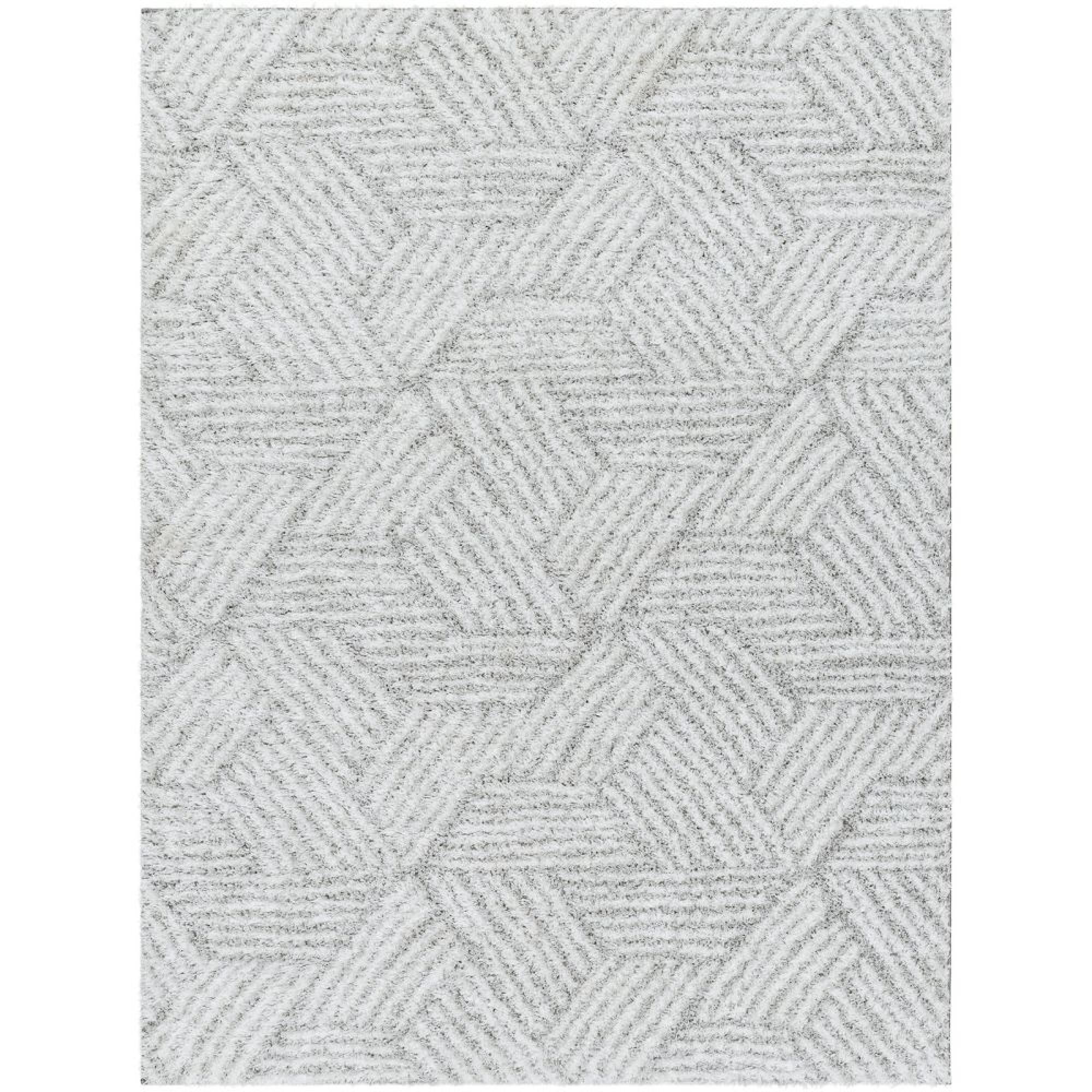 Cloudy Rug - High Pile Shaggy - CDG2320 - Grey - Sizes Available