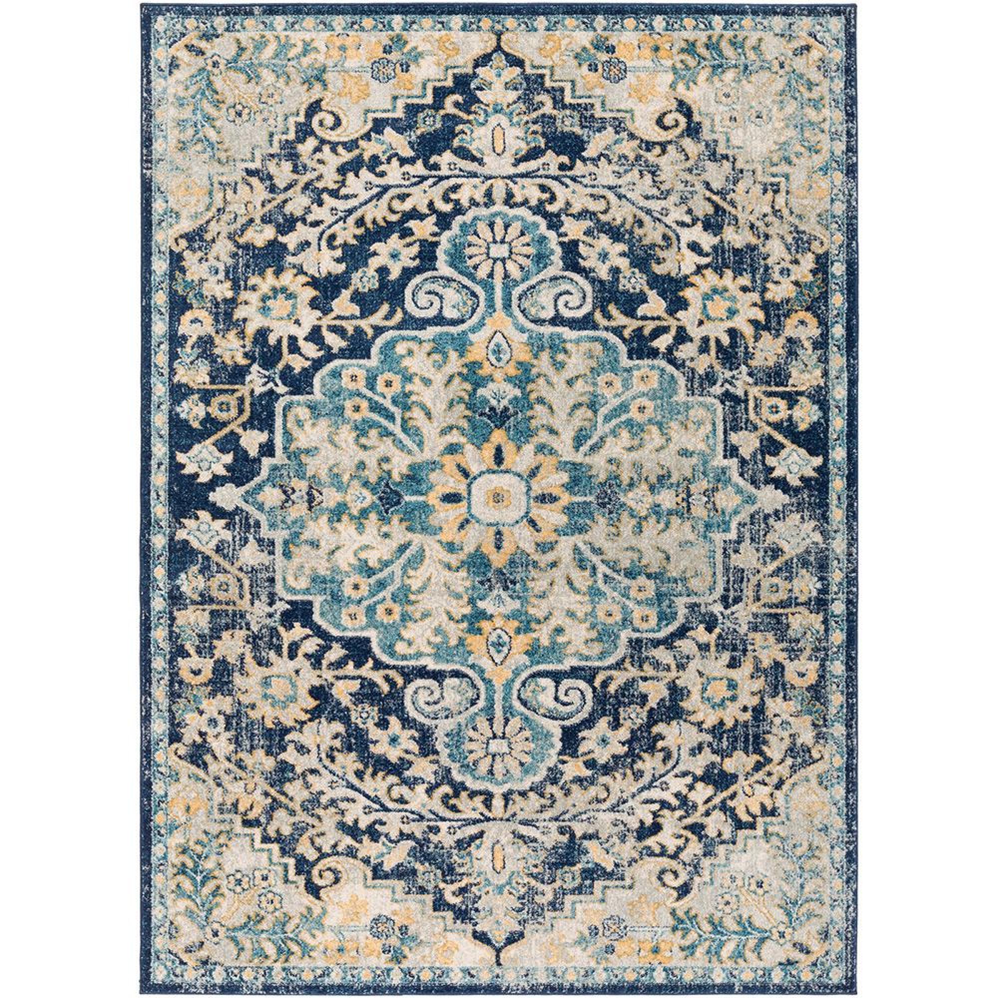 Murat Rug - Oriental Vintage - MUT2320 - Ink Blue - Sizes Available