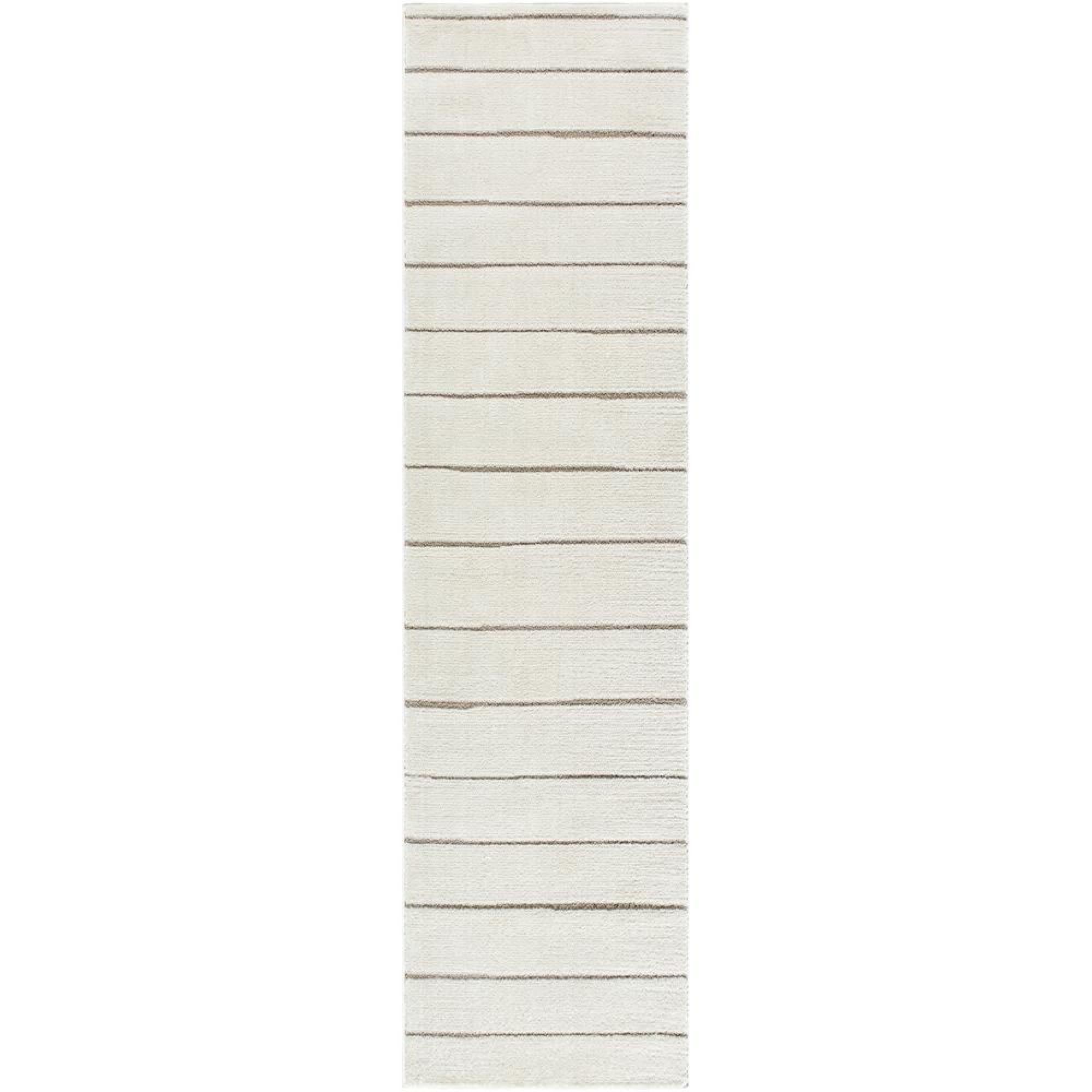 Cascade Runner - Scandi High Pile - PNWCS2303 - White - 80cm x 220cm