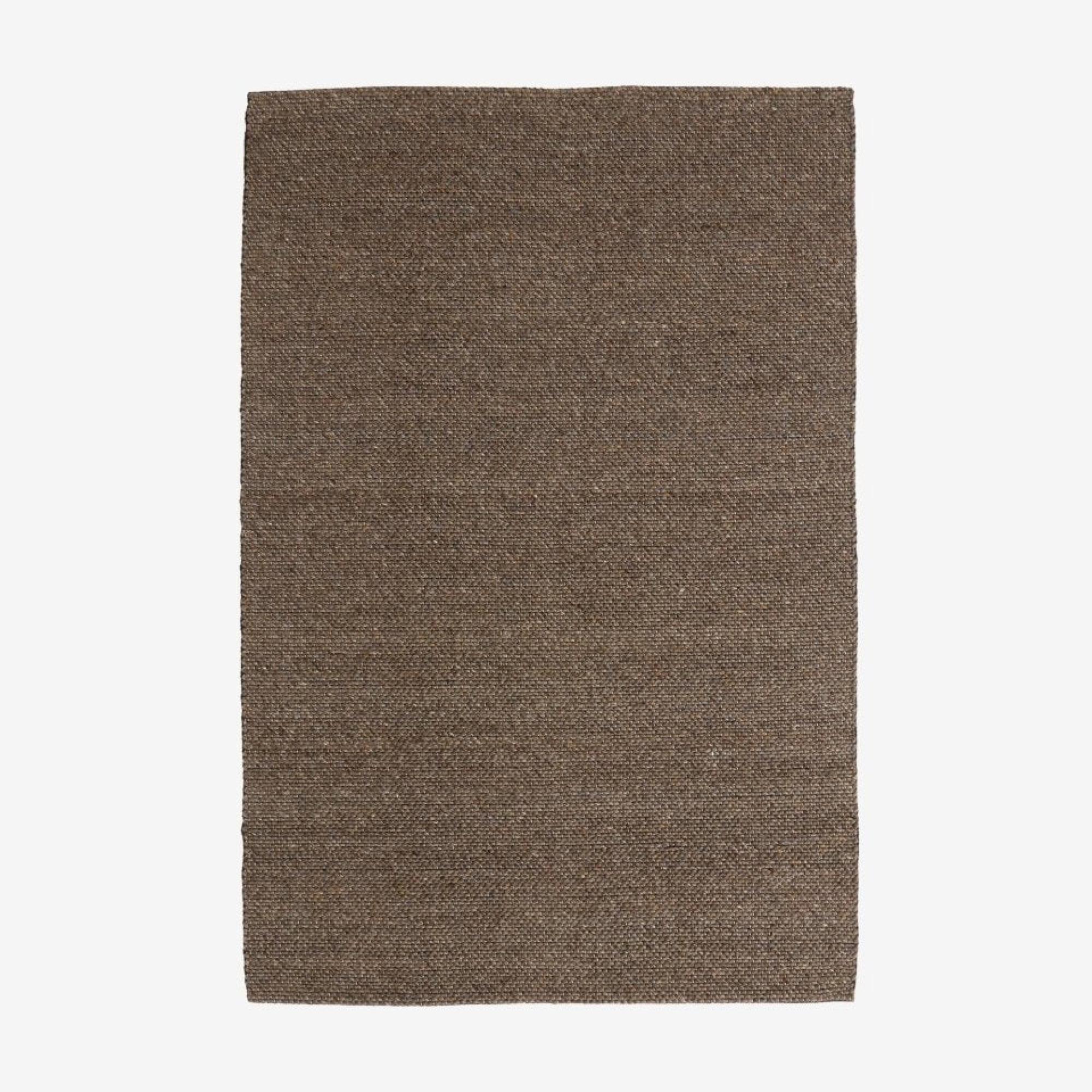 Fia Wool Rug - Brown - 290cm x 200cm