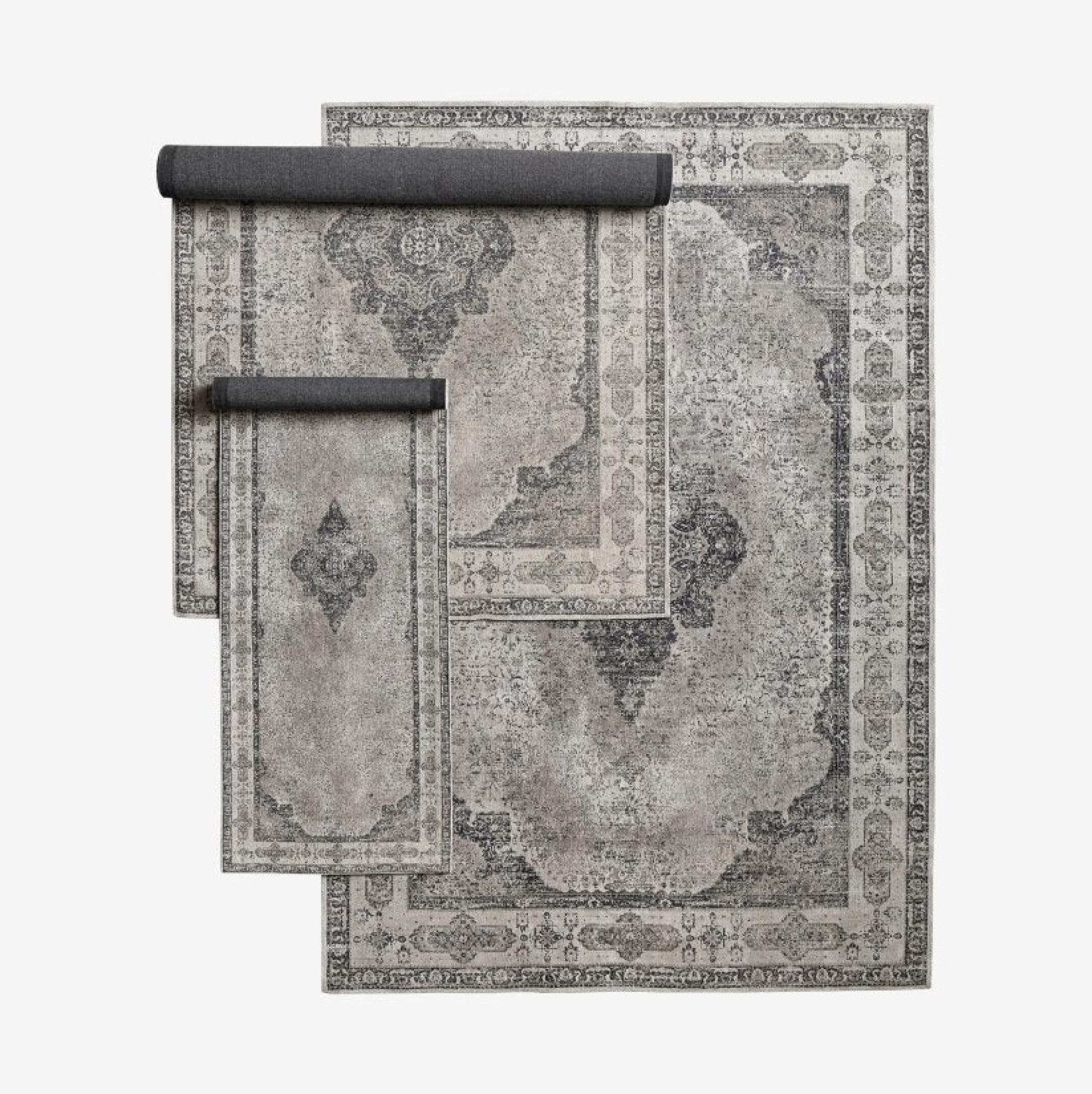 Venus Woven Rug - Dusty Grey - 290cm x 200cm