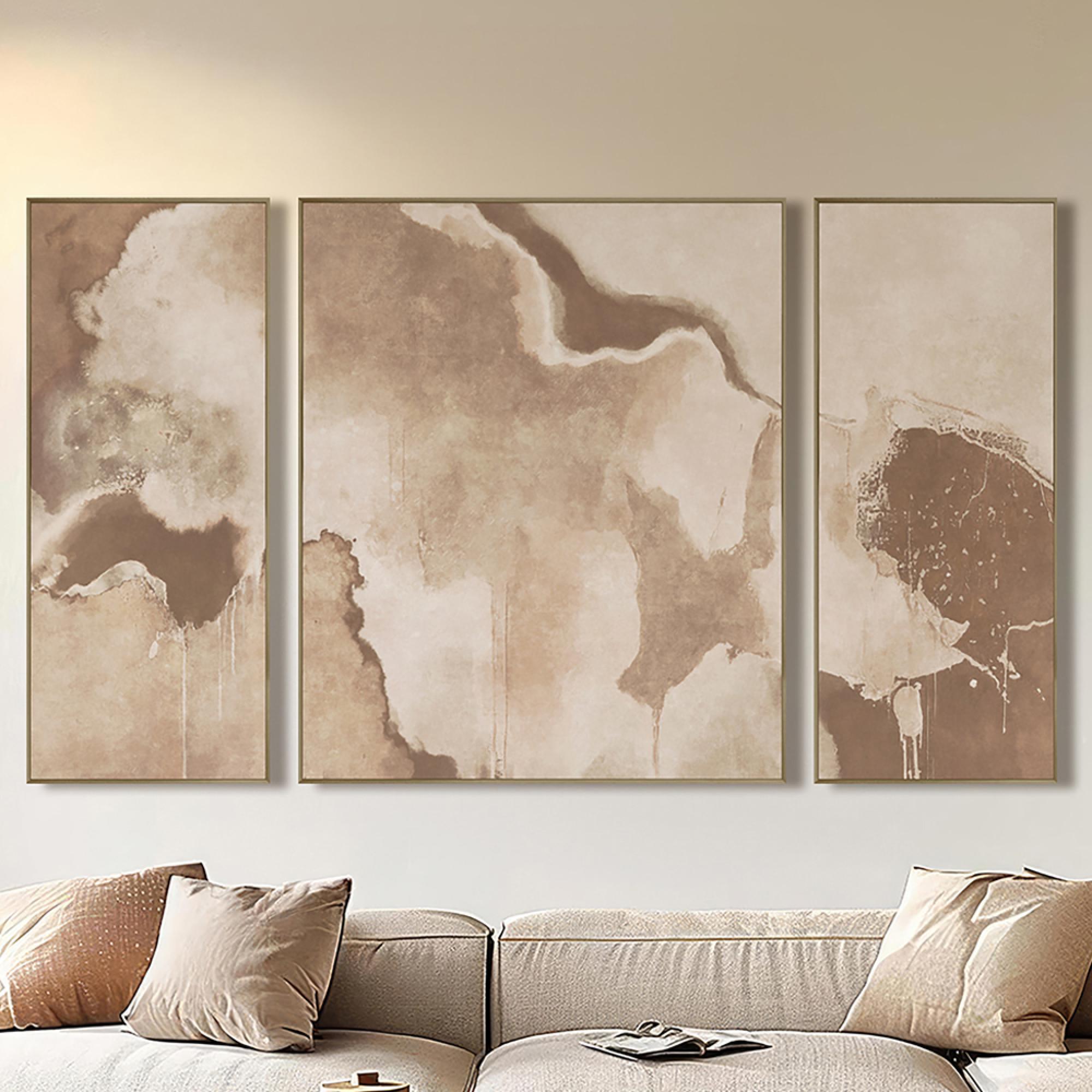 Liberty Wall Art - Brown
