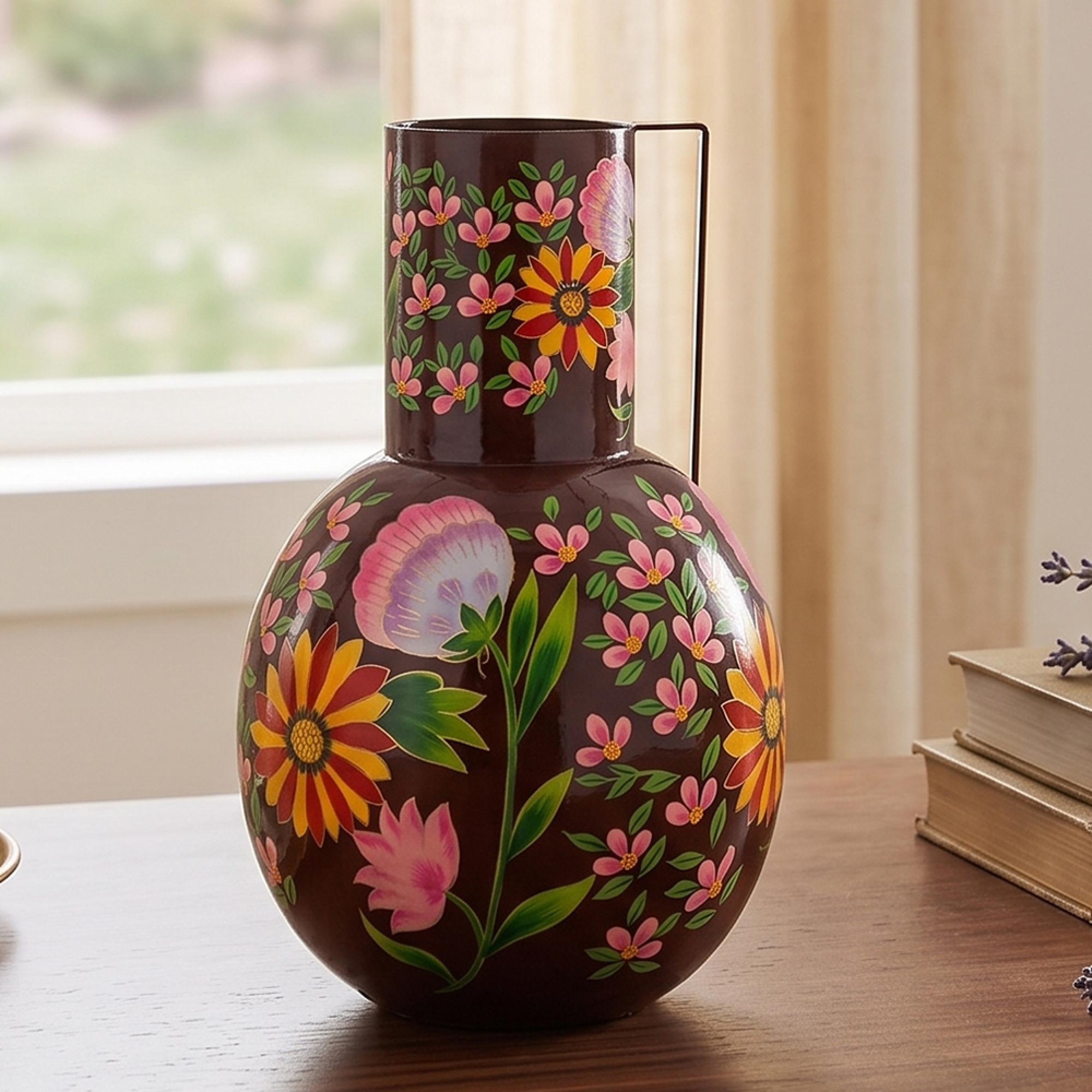 Daleen Vase - Multicolor - Metal