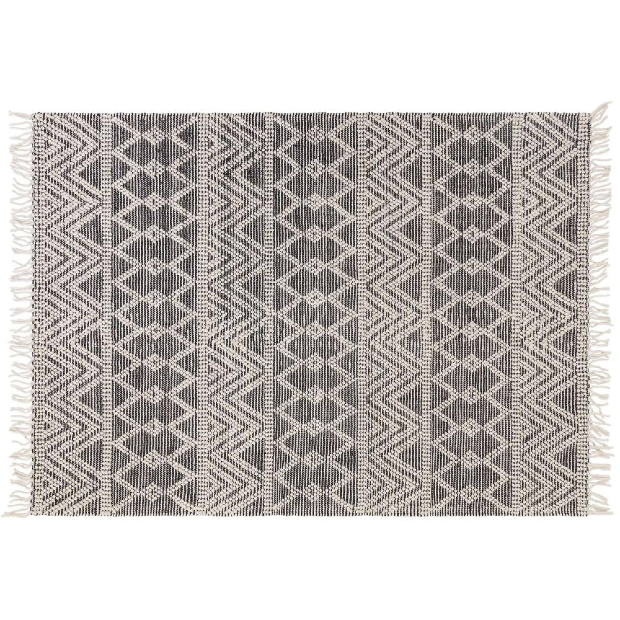 Asra Black Rug - Sizes Available