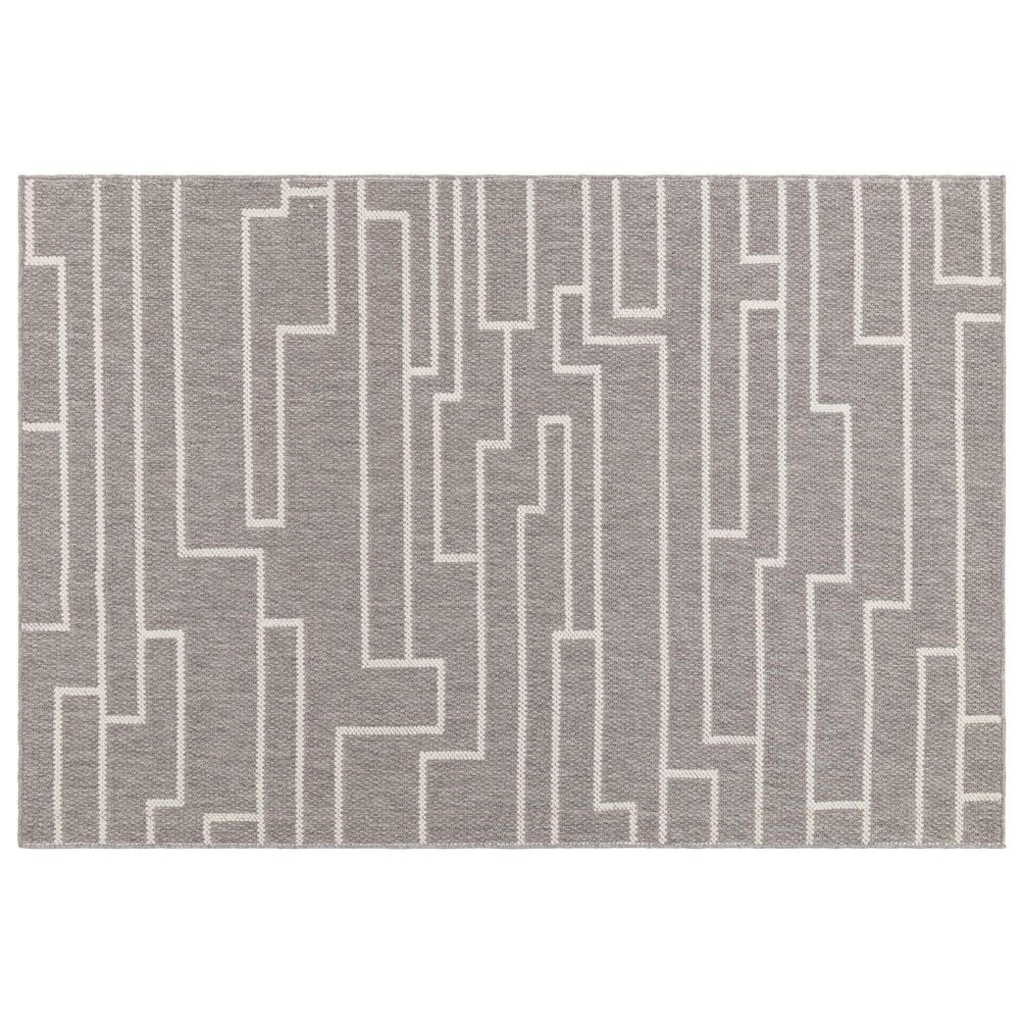 Camber Track Grey Rug - 120cm x 170cm