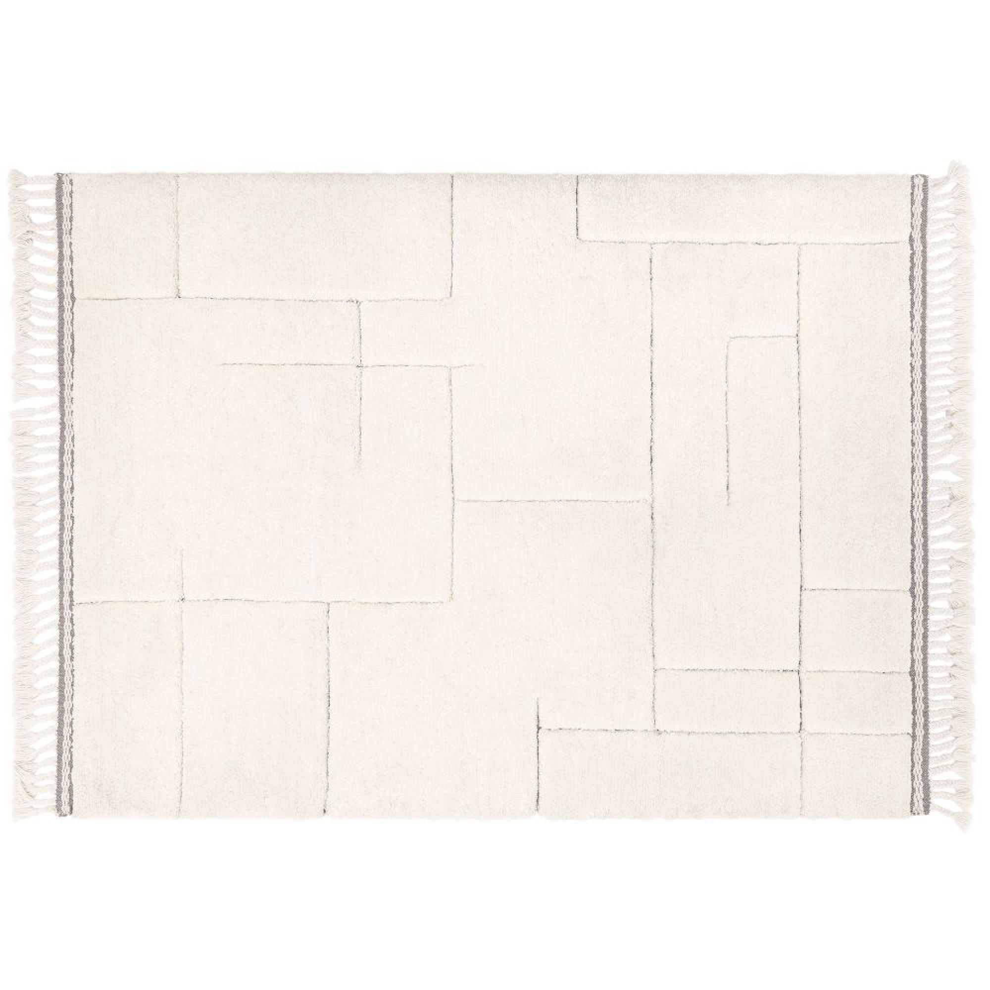 Fes Cream White Rug - FE02 - Sizes Available
