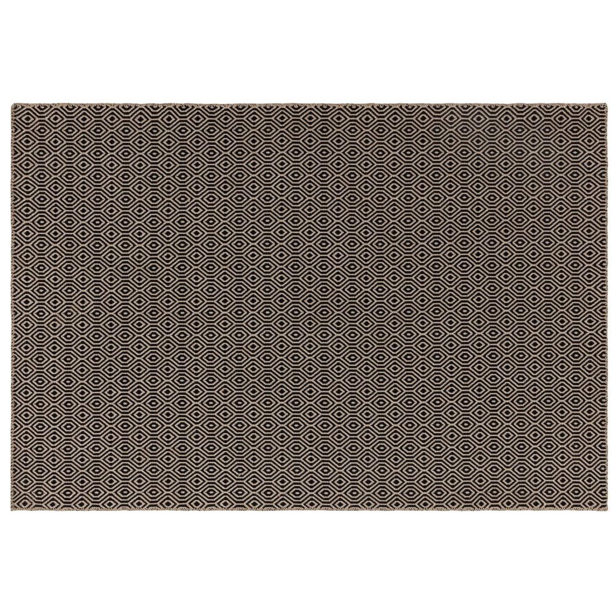 Global Black Mosaic Rug - Sizes Available