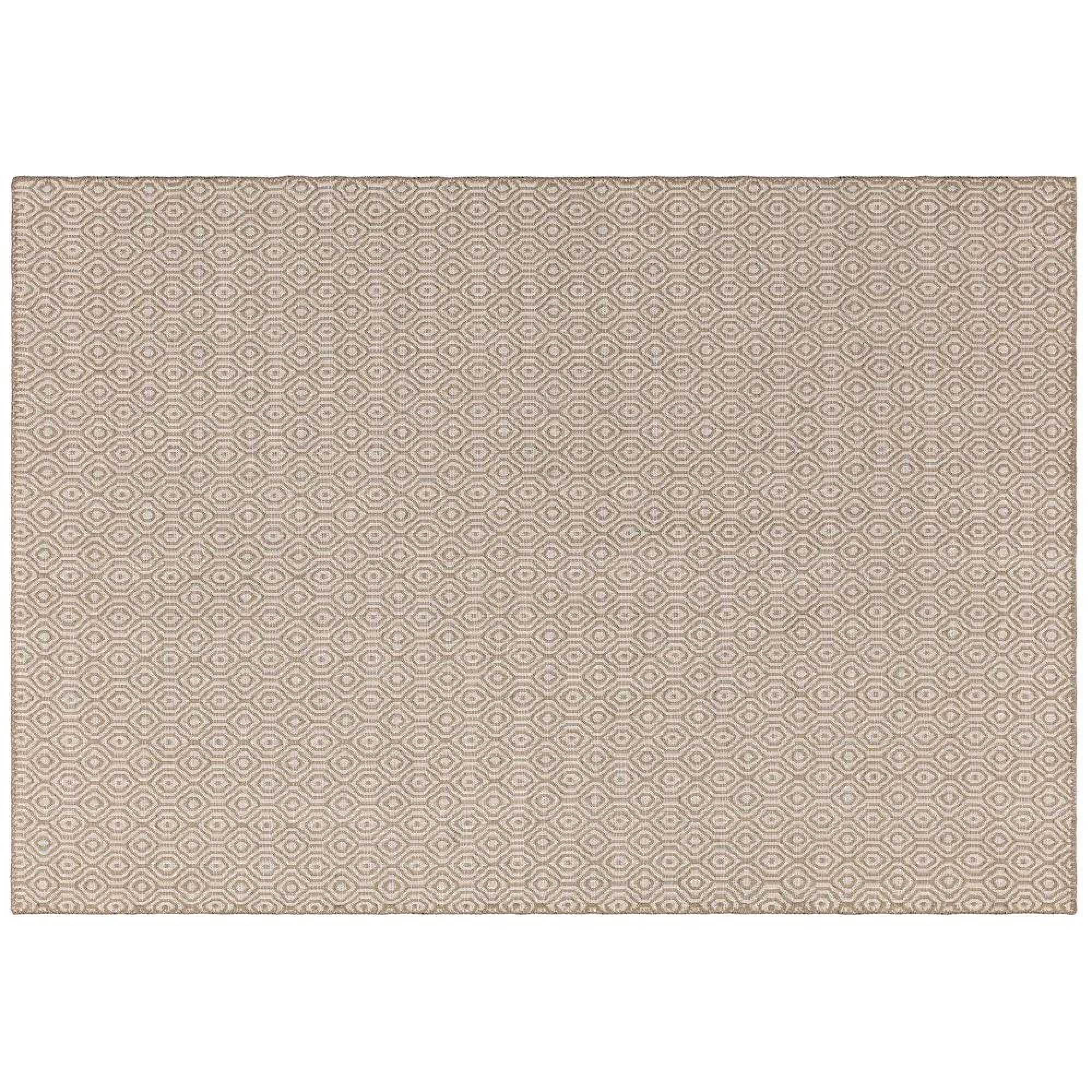 Global Cream Mosaic Rug - Sizes Available