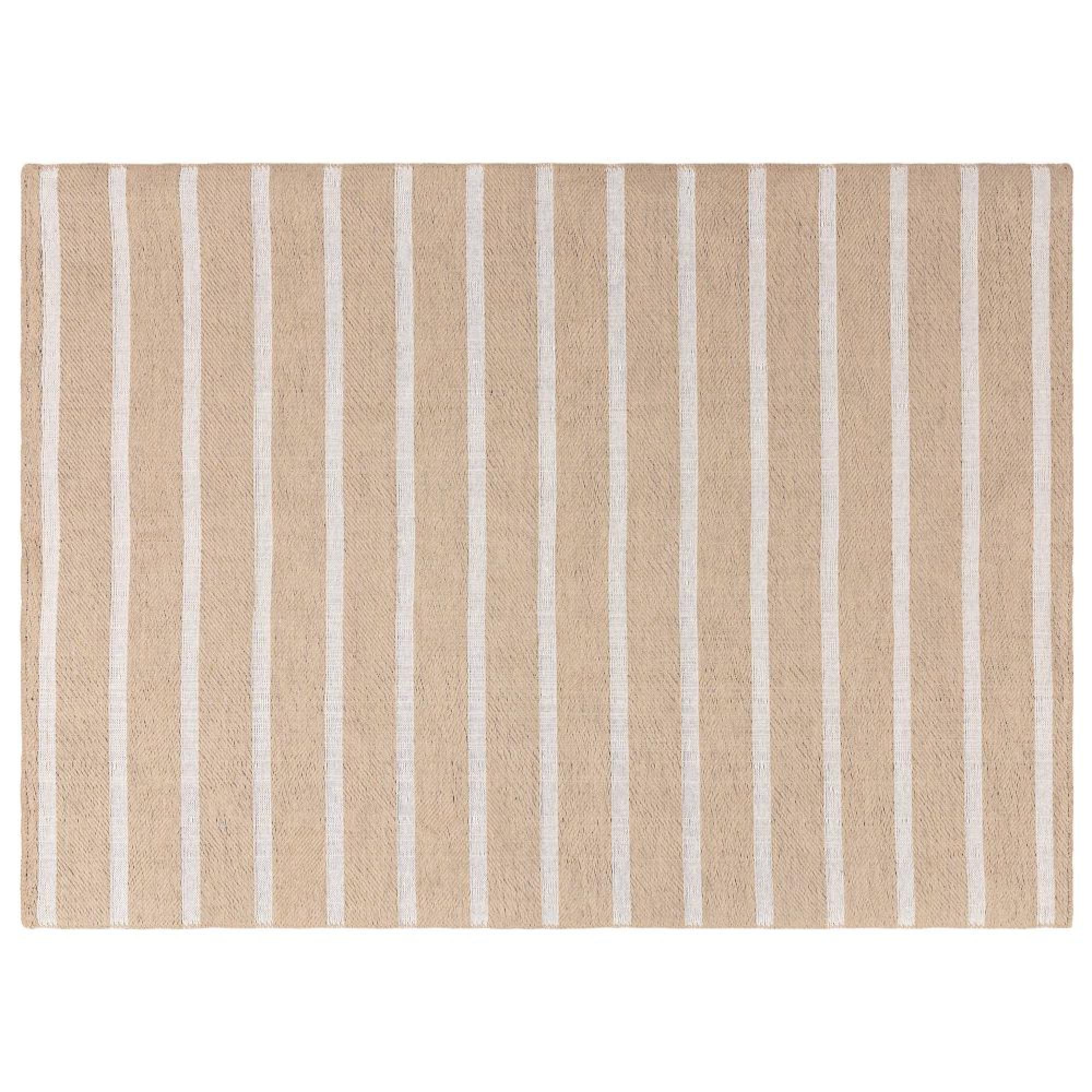 Global Cream Stripe Rug - Sizes Available